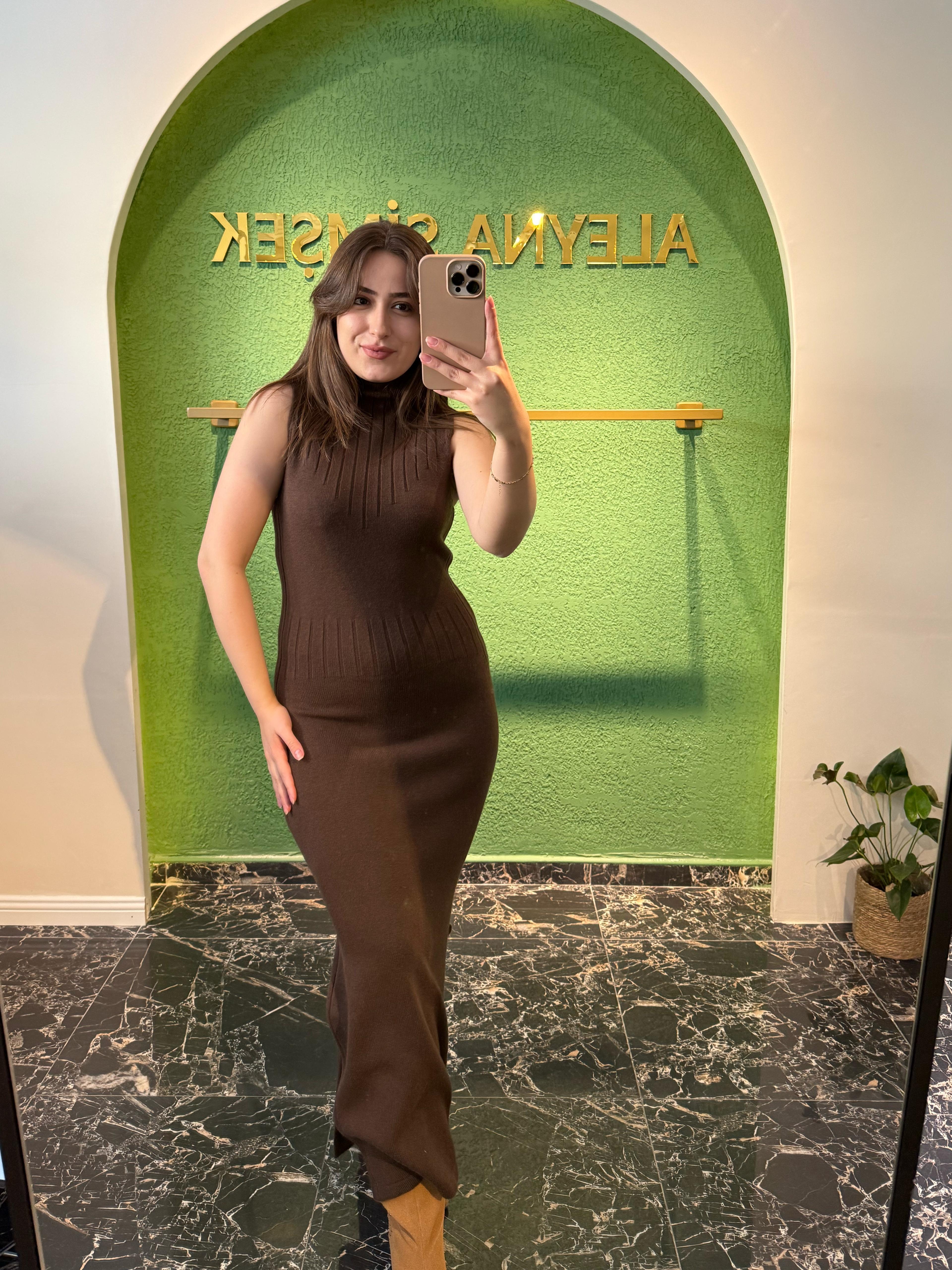 Balıkçı Triko Elbise