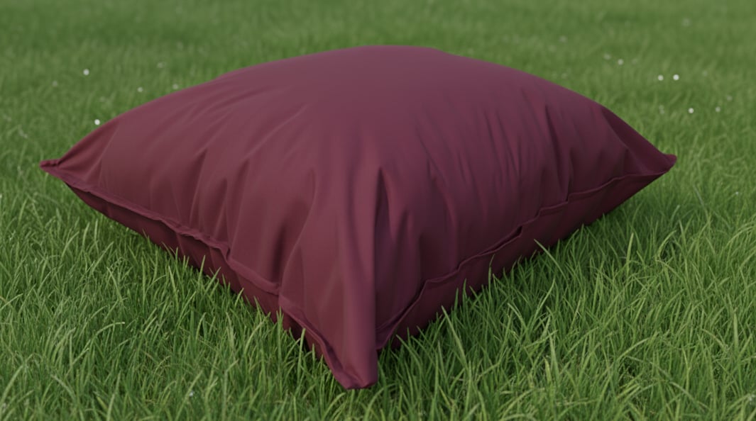 Bordo Akrilik Outdoor Kumaş