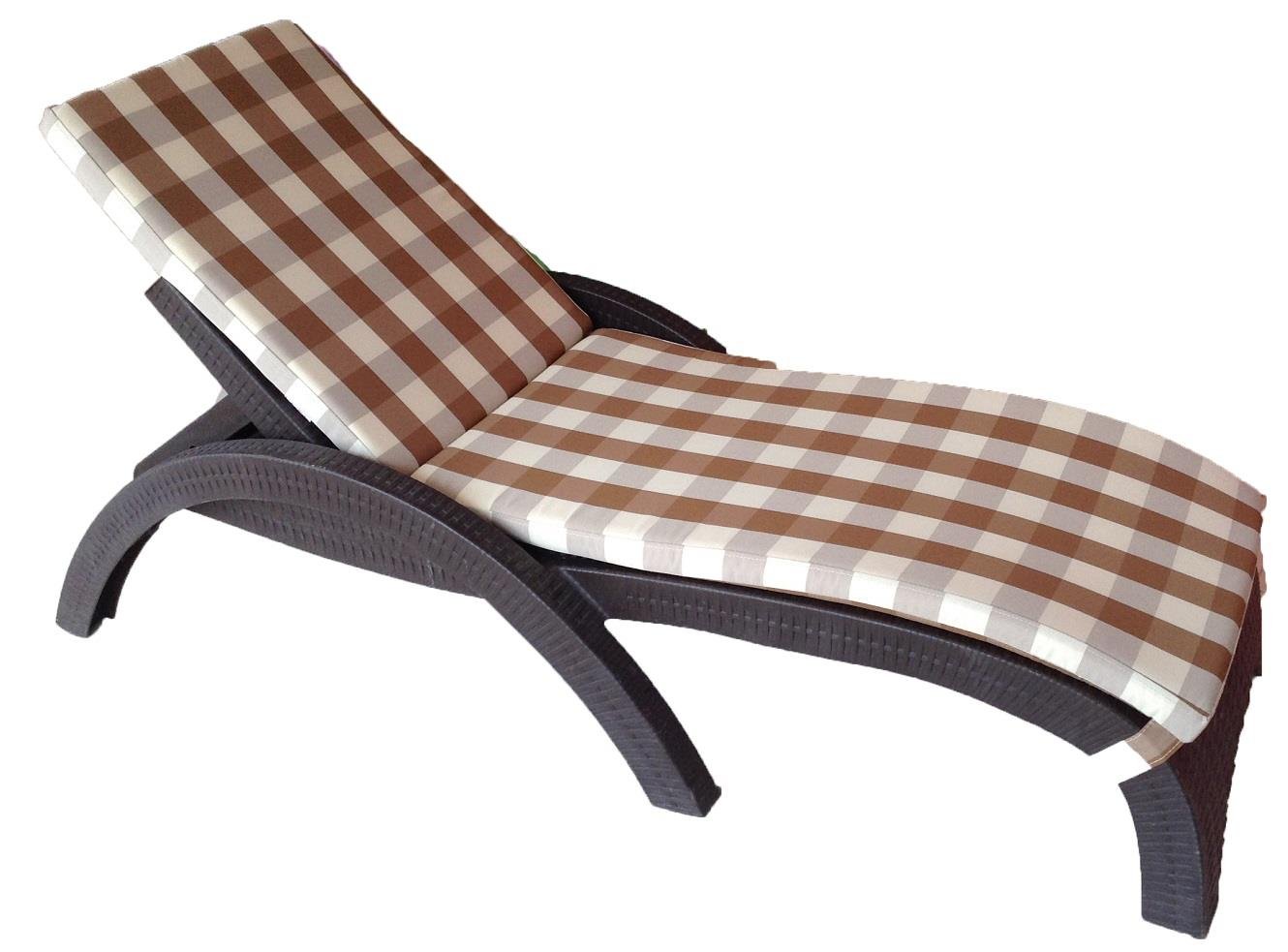 Fiji Rattan Akrilik Şezlong Minderi