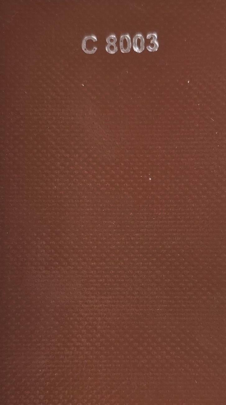 Kahve 450 Denye Pvc Branda 