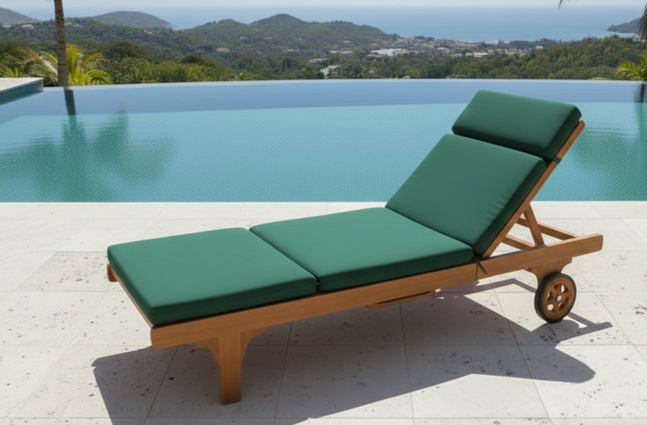 Koyu Yeşil Akrilik Outdoor Kumaş