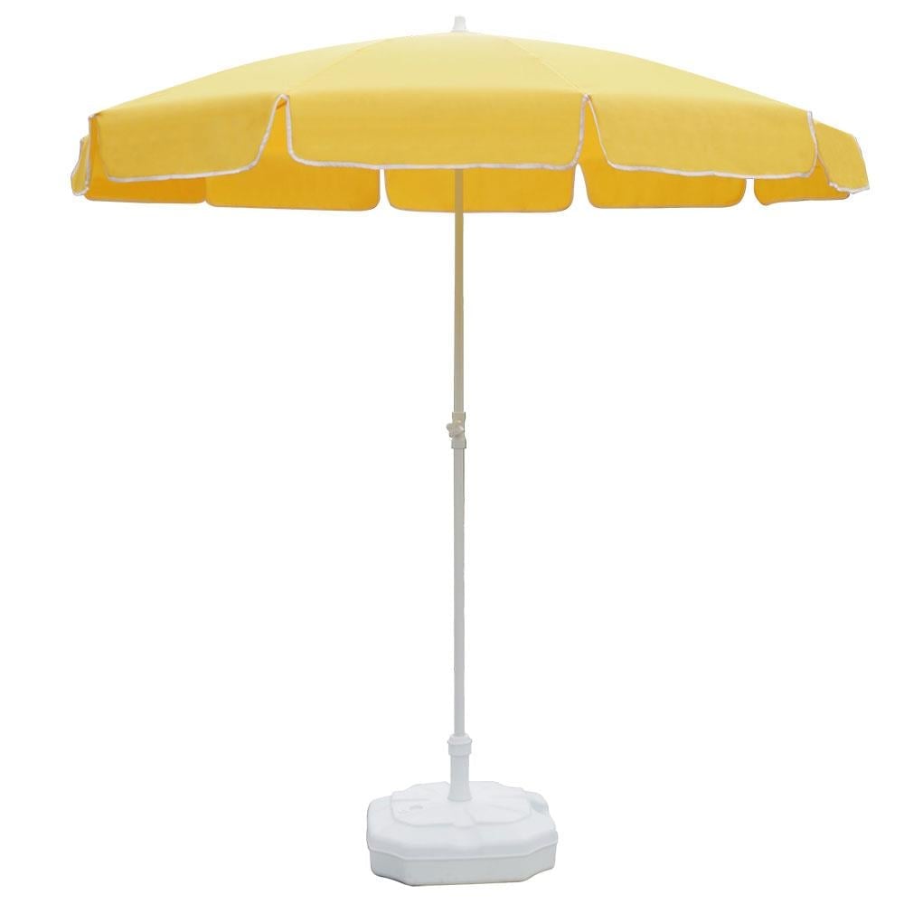 Sarı Plaj Şemsiyesi 200 cm.