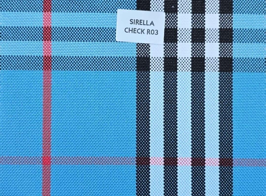 Sirella Açık Mavi Ekoseli