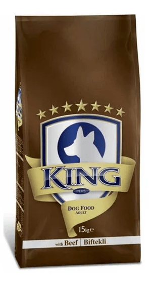 King Kuzu Etli Köpek Maması 15Kg
