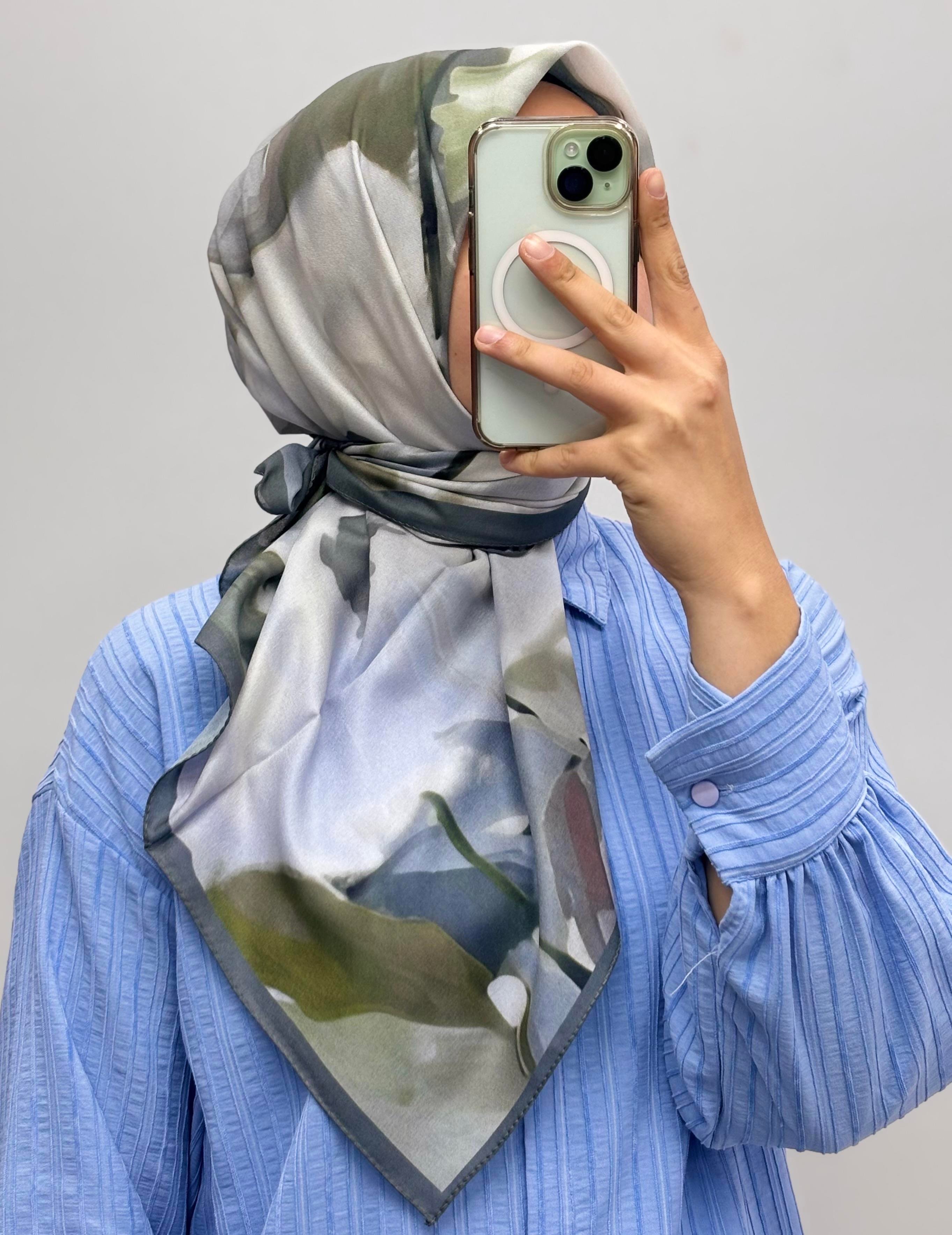 FRANSIZ İPEĞİ EŞARP