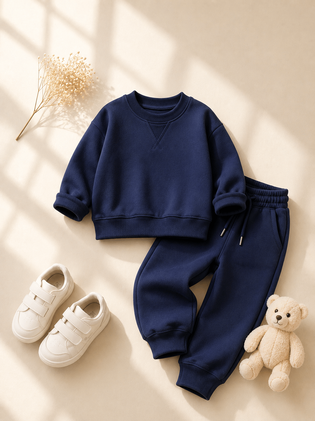 Basic Unisex Bebek Eşofman Takım - Lacivert