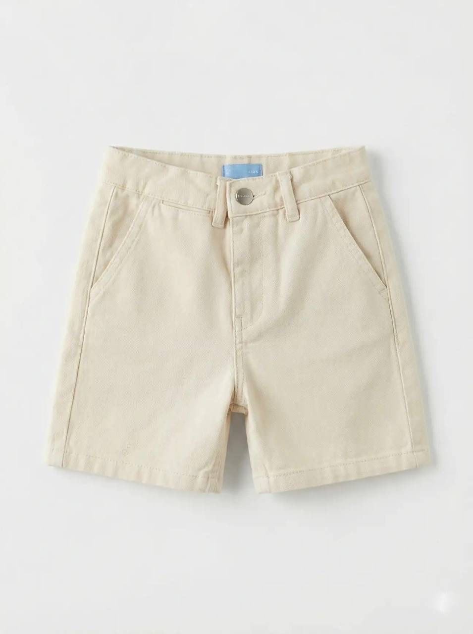 La'ciel Paris Unisex Şort - Krem