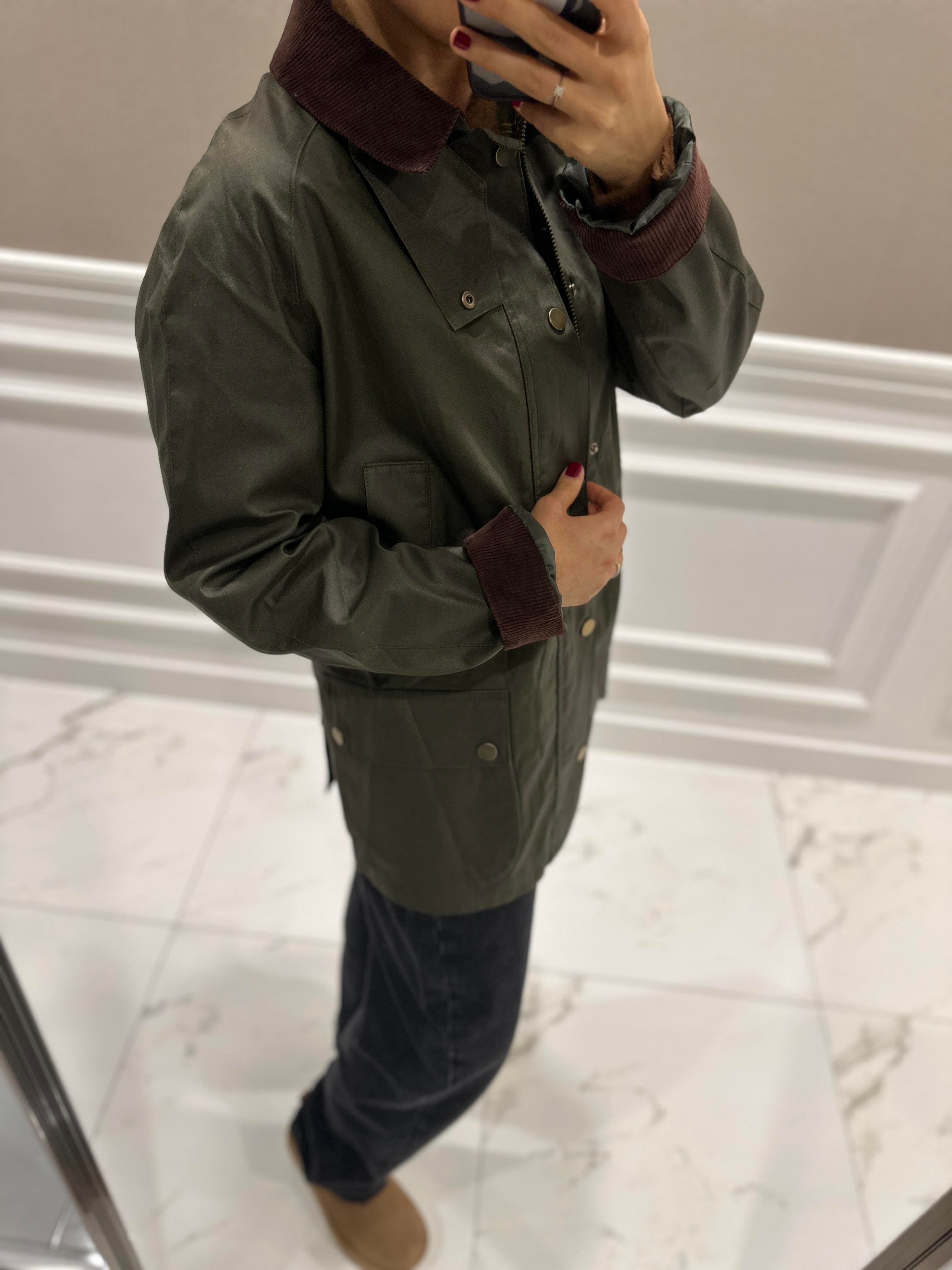 FİTİLLİ YAKALI MUMLU CEKET