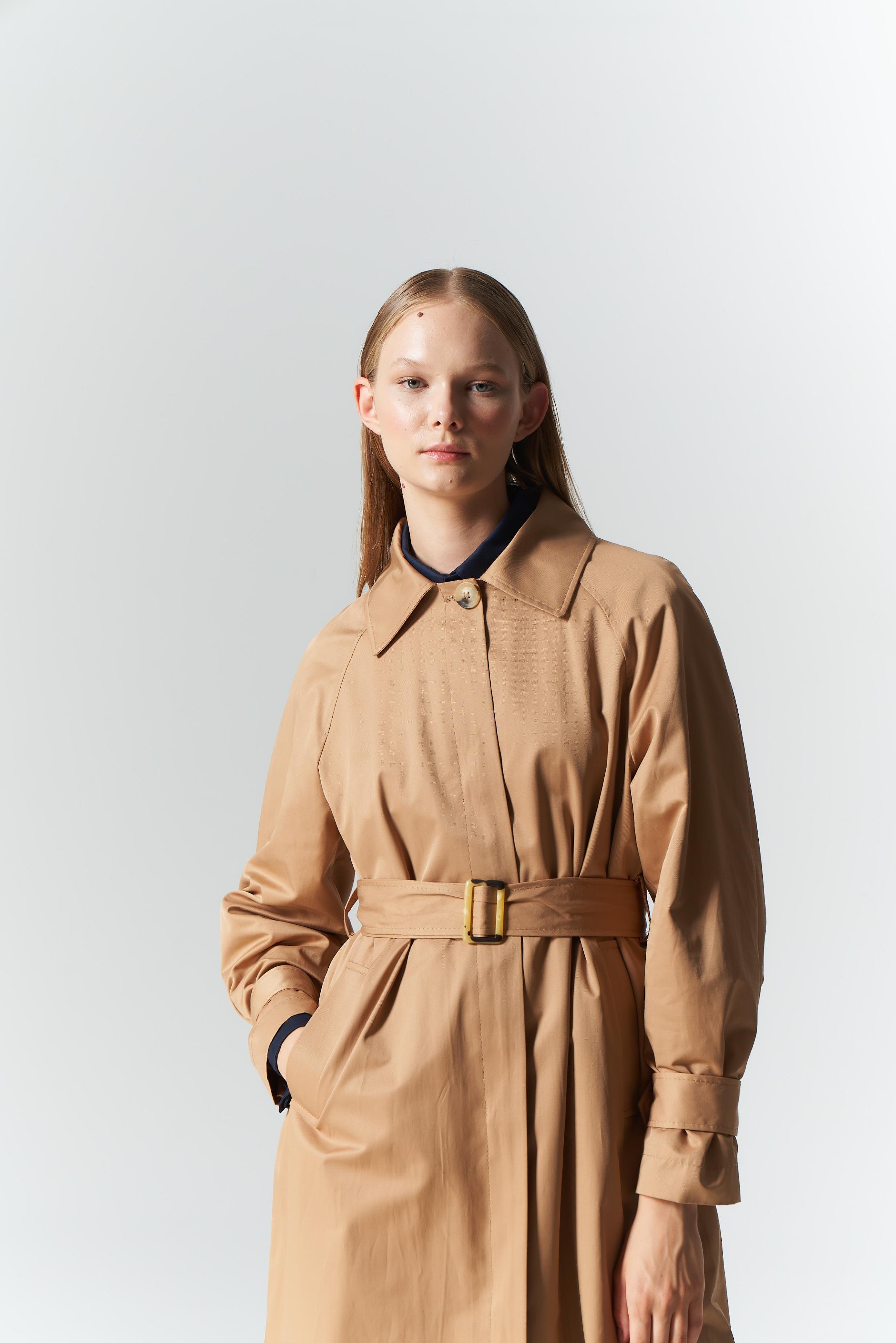 MOCHA TRENCH COAT