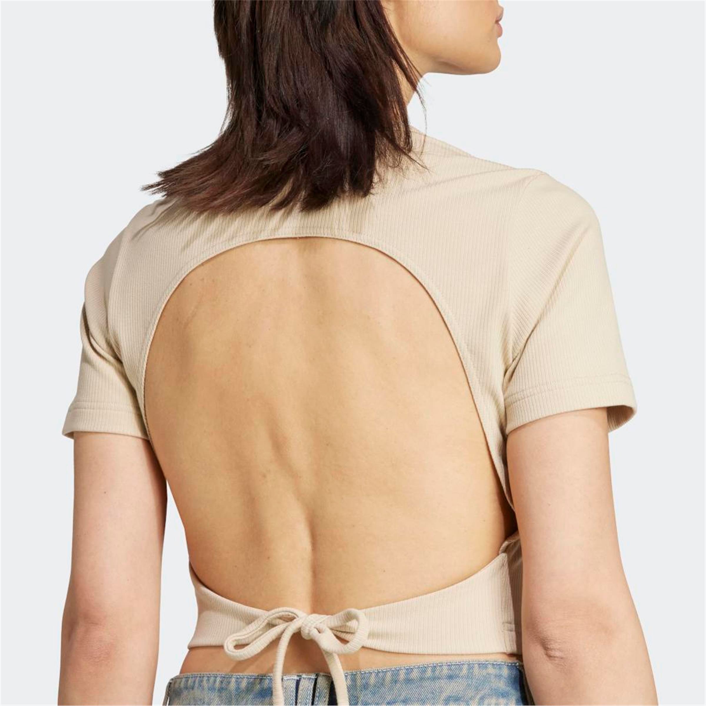 CUT OUT RIB TEE