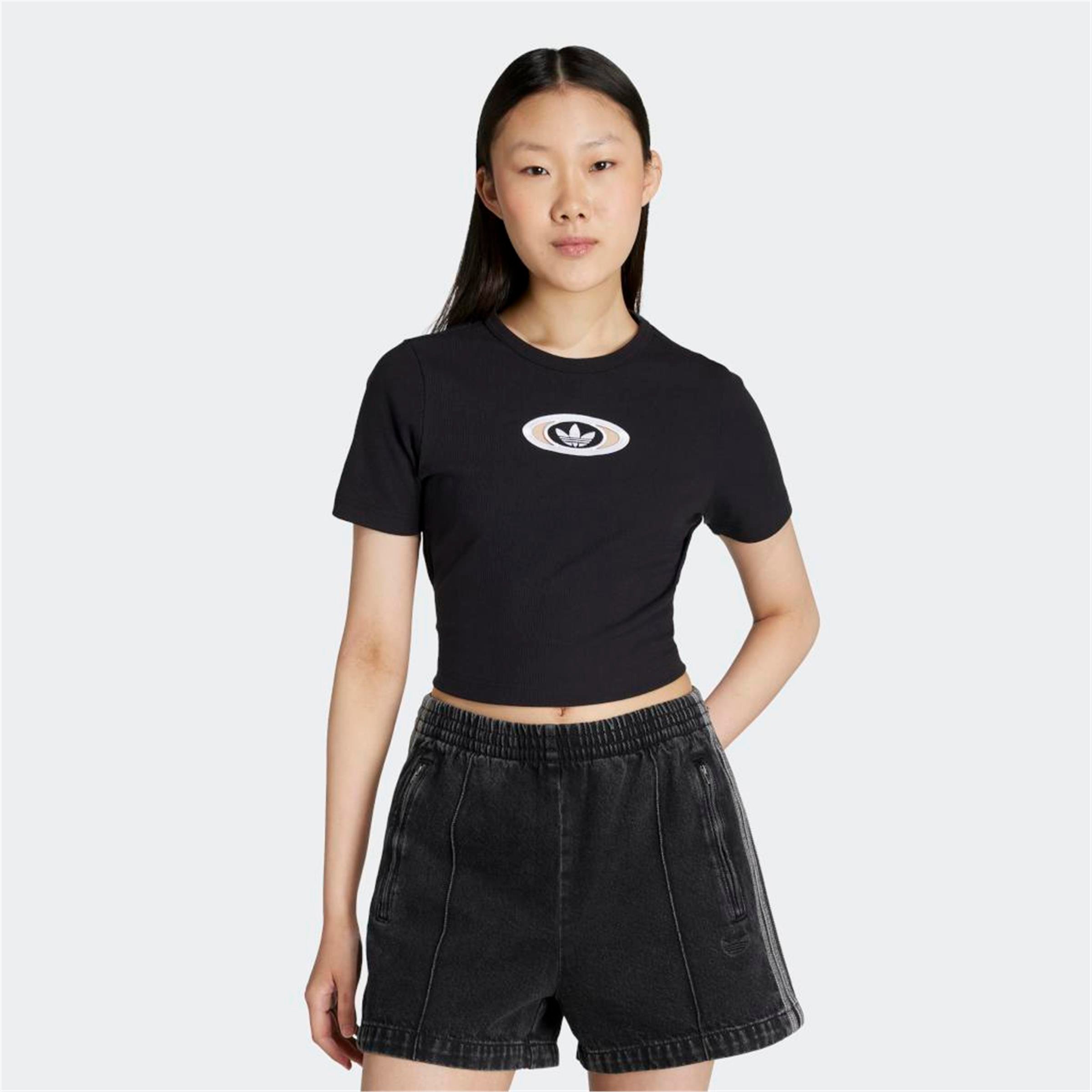 CUT OUT RIB TEE