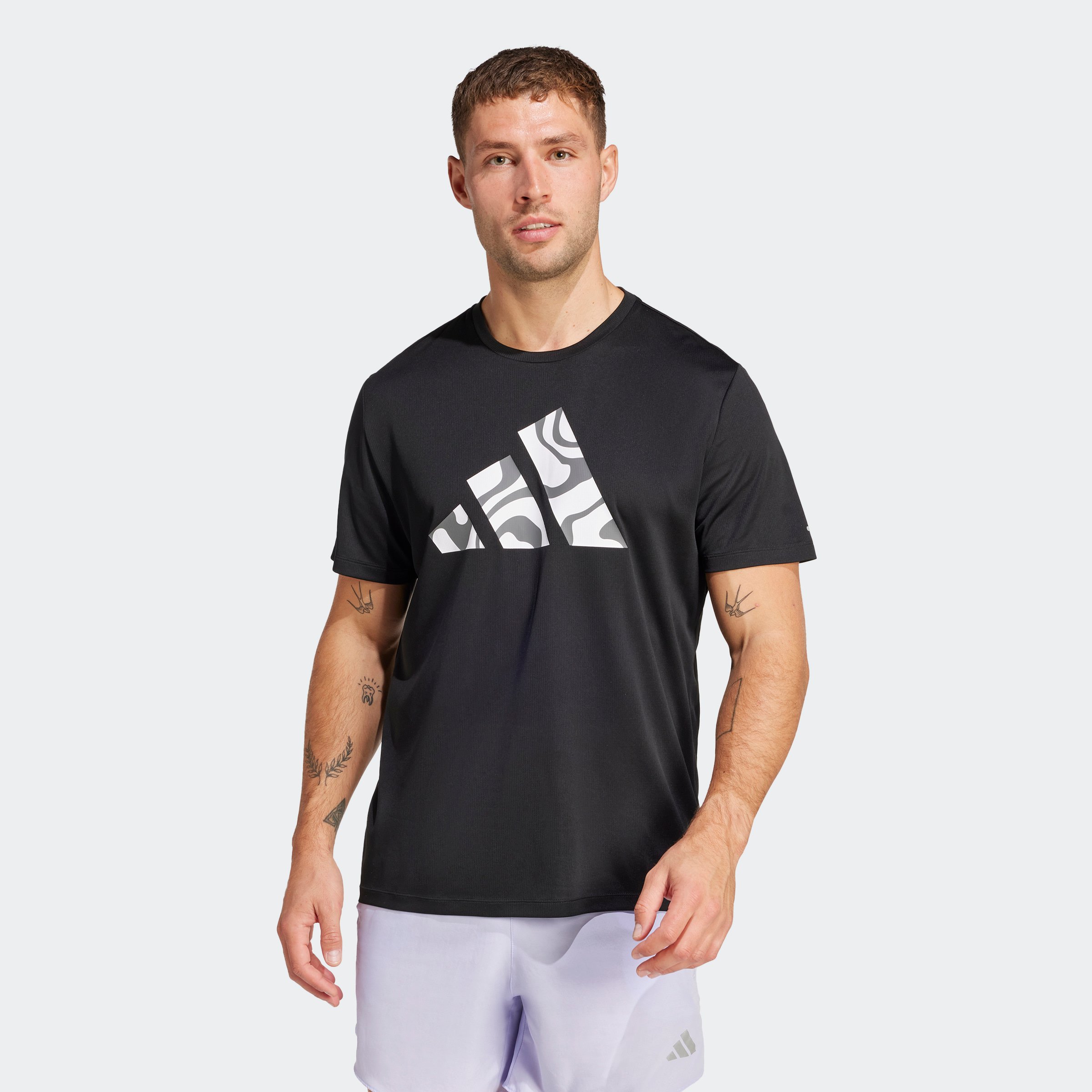 RUN IT BL TEE M