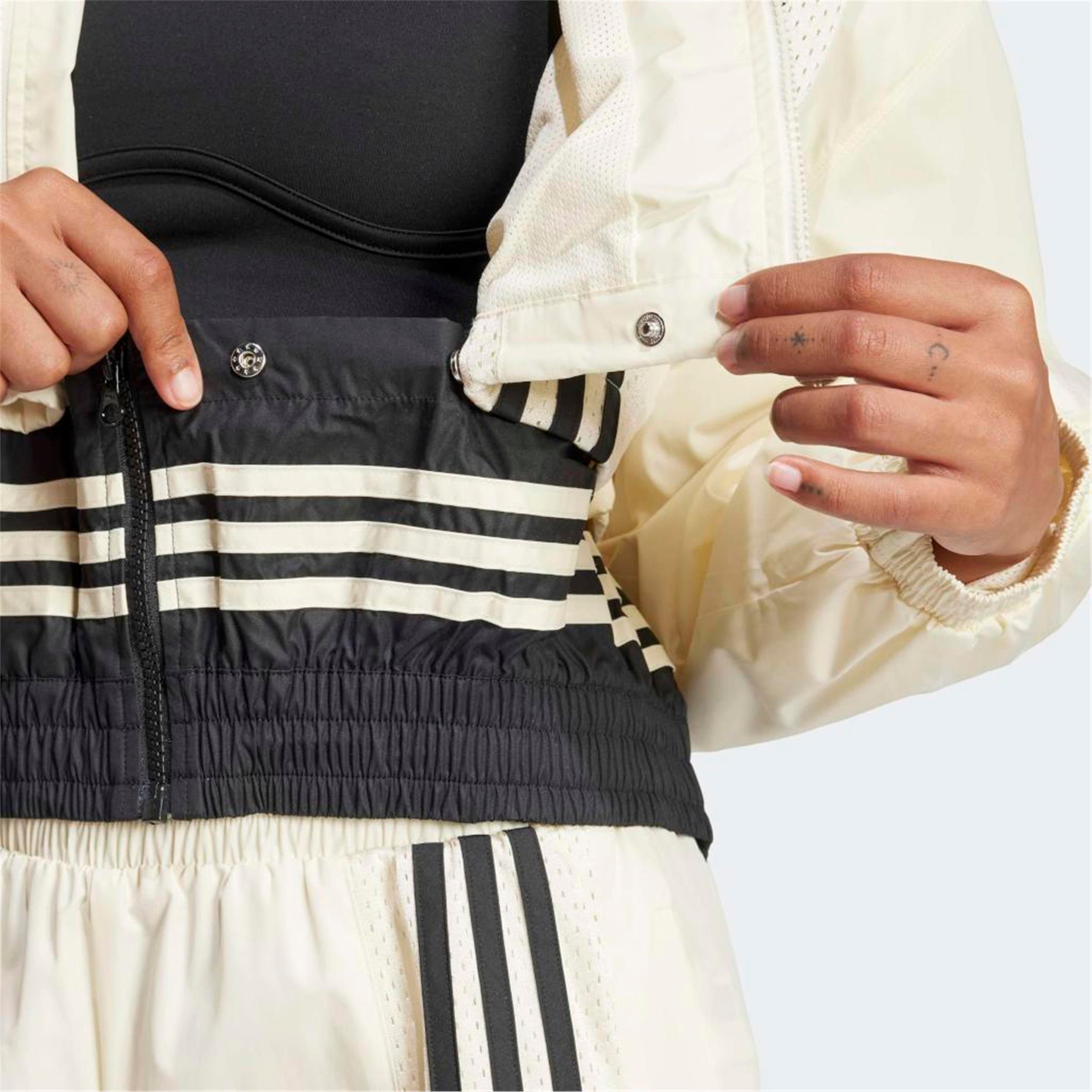 WOVEN TRACK TOP