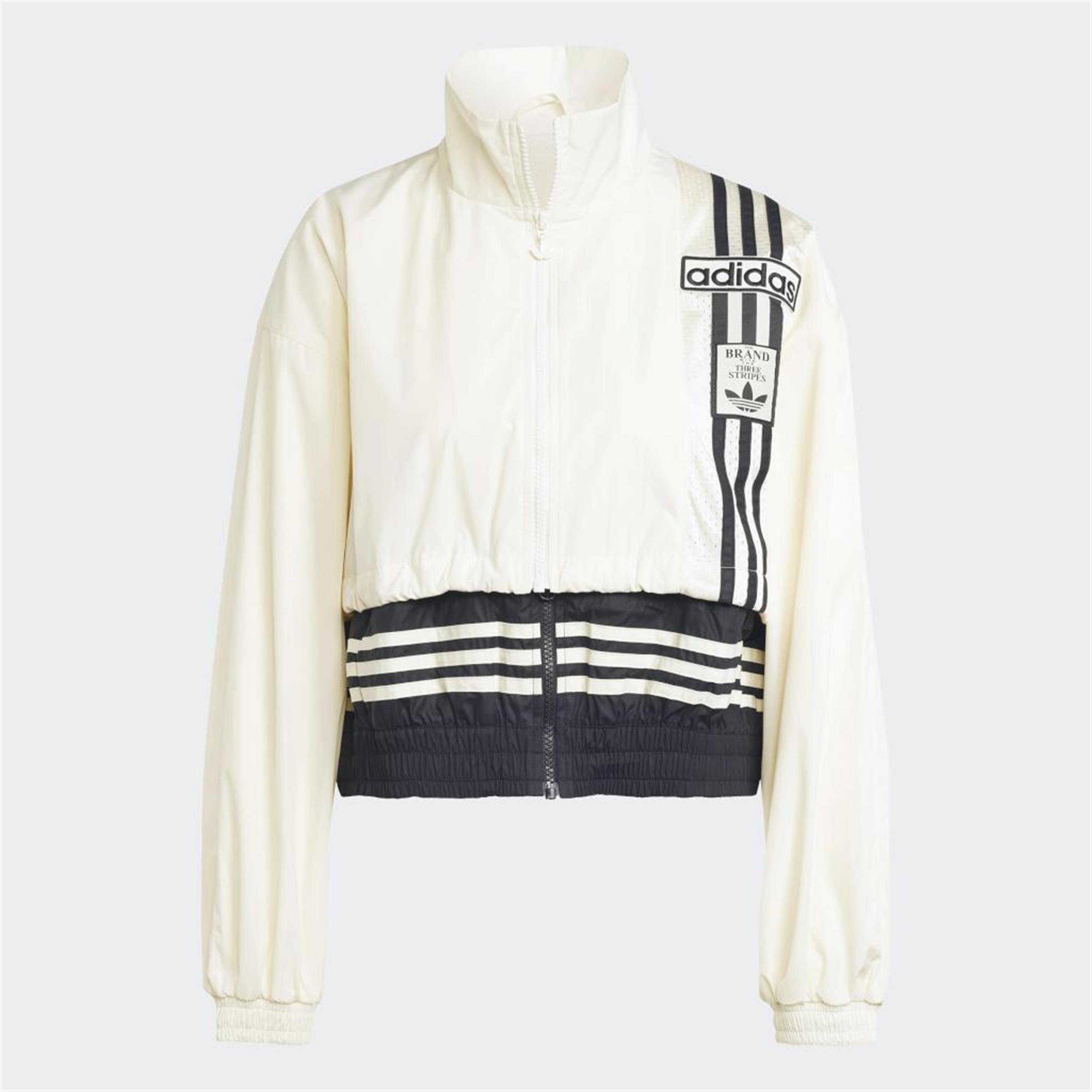 WOVEN TRACK TOP
