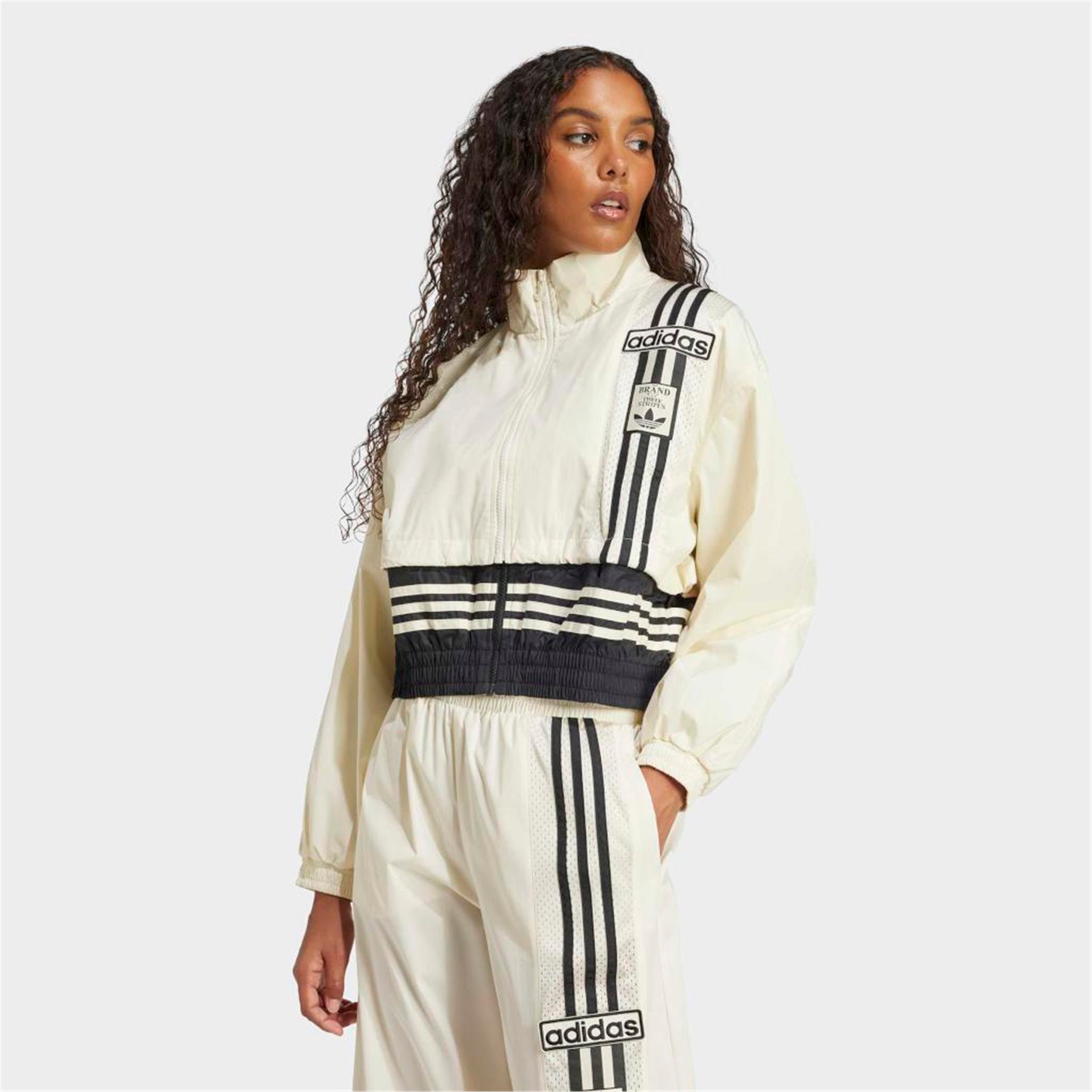 WOVEN TRACK TOP