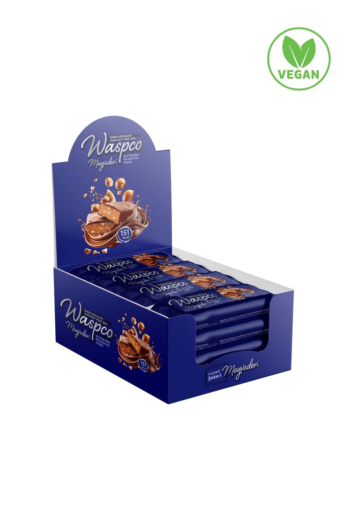 Bitter Çikolata Kaplı Fındıklı Meyve Bar 35g x 12 Adet