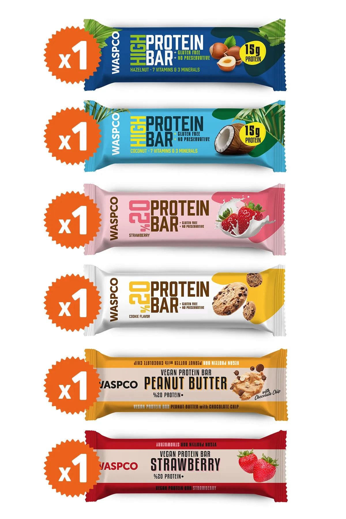 Protein Bar Deneme Paketi 6 Adet