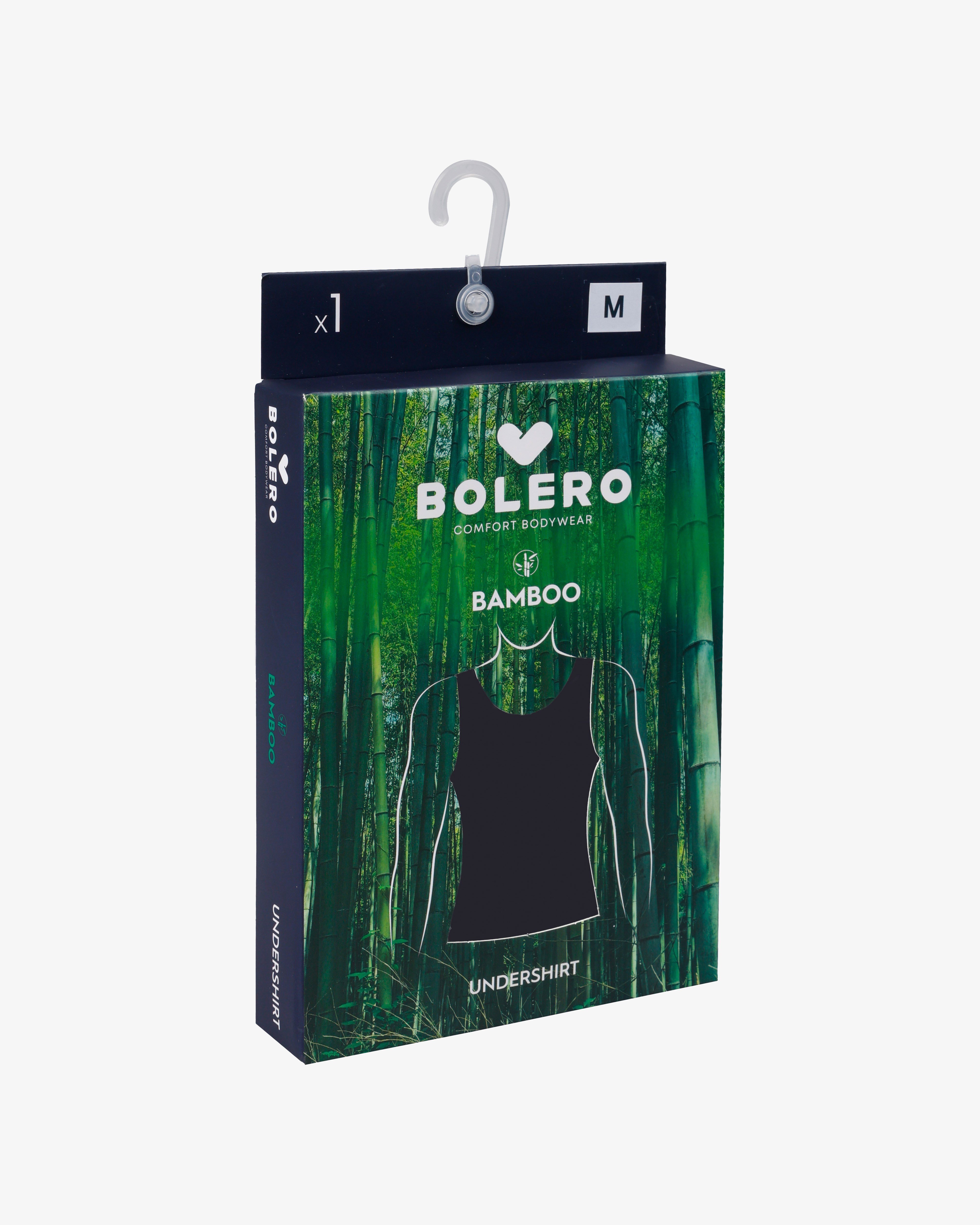 Erkek Bambu Atlet Siyah