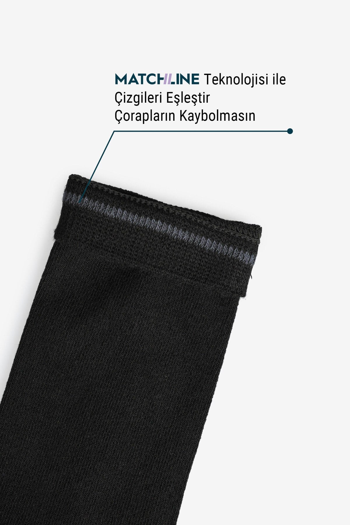 Kadın Dikişsiz 12'li Bambu Çorap Siyah