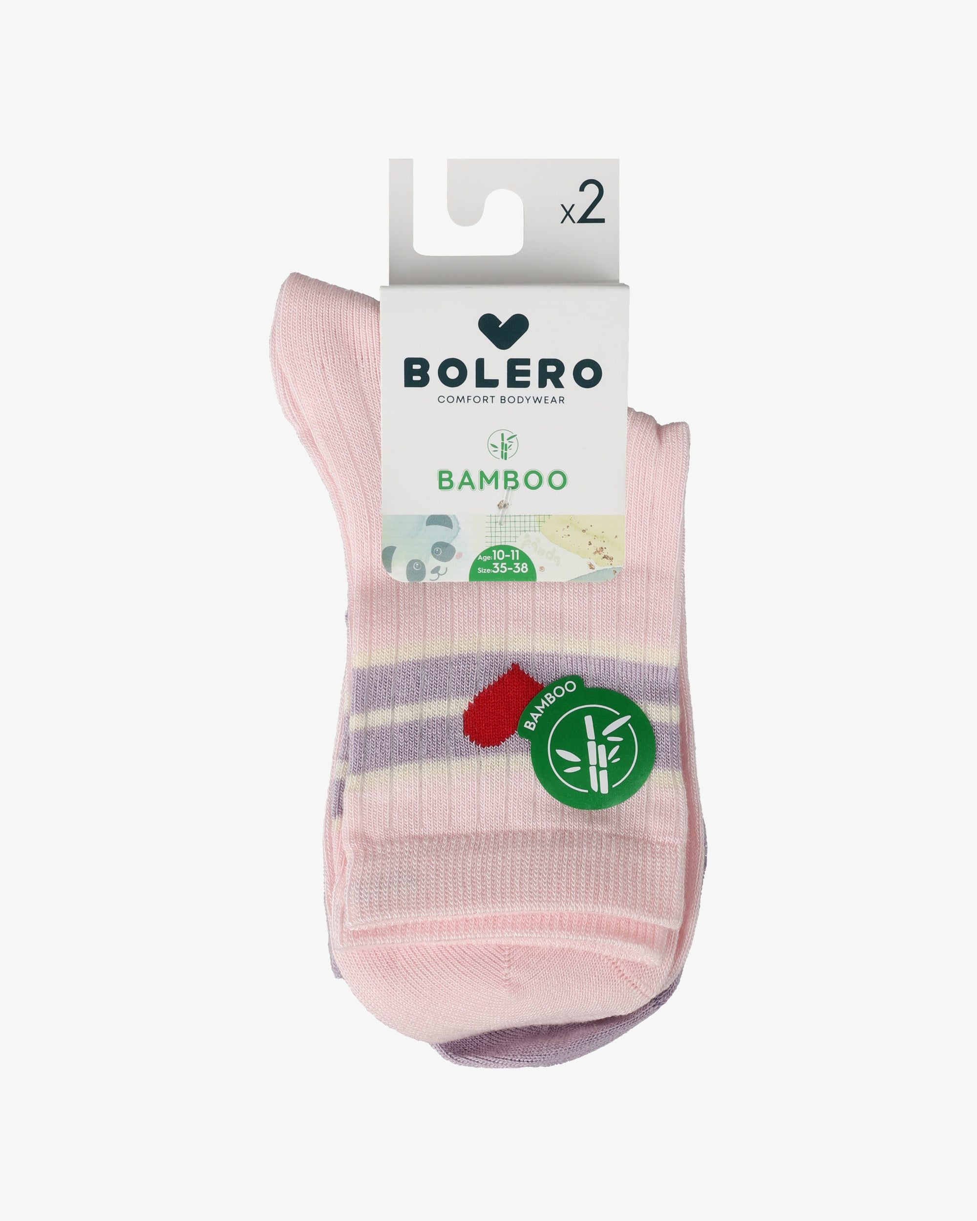 Toptan 12'li Kız Çocuk Bambu Çorap-C35