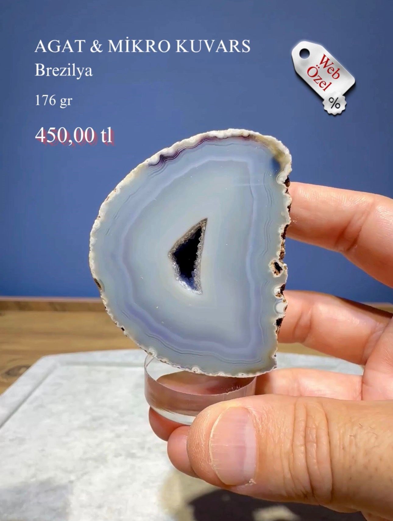 AGAT & MİKRO KUVARS 176 GR.
