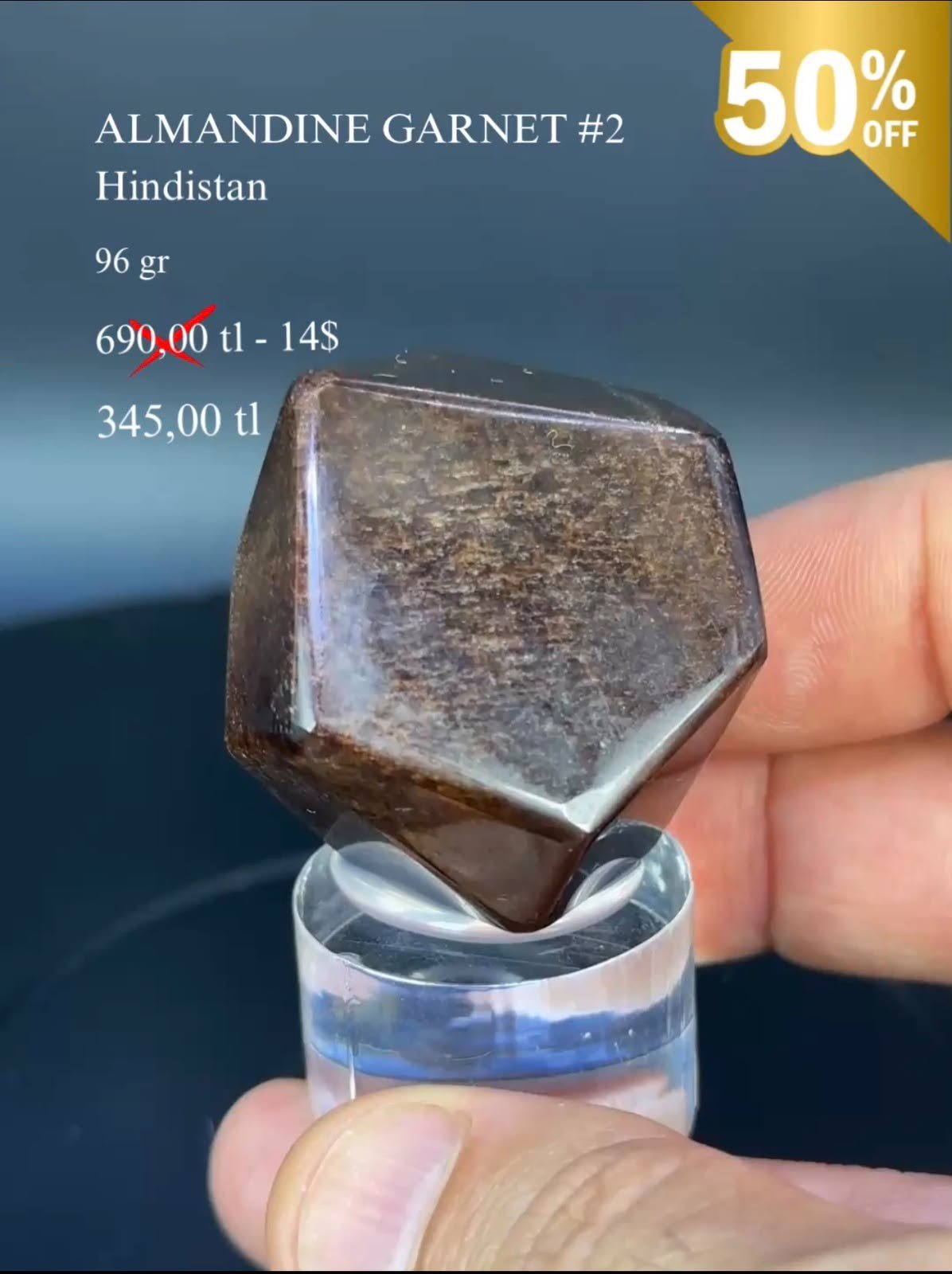 ALMANDİN GARNET 96 GR.