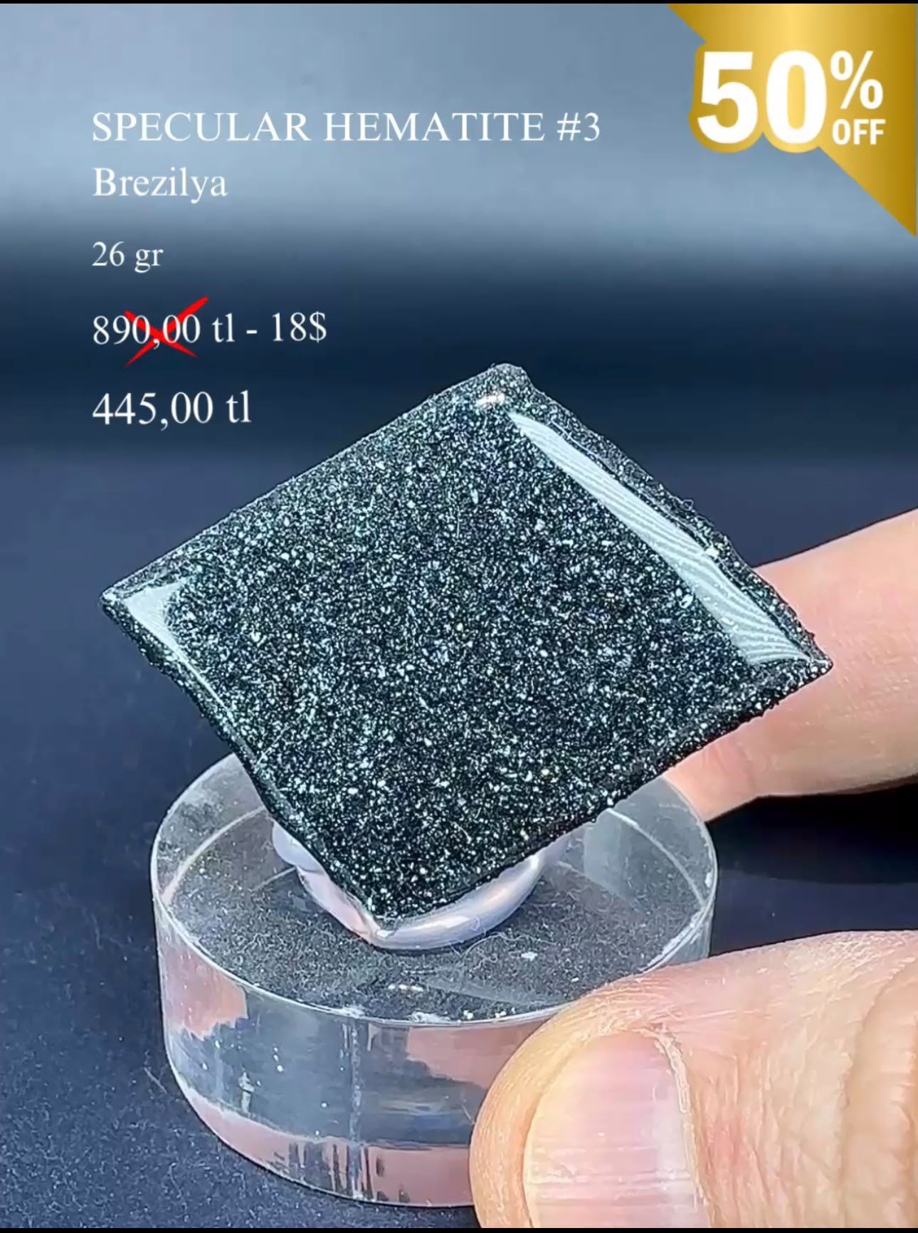 AYNASAL HEMATİT 26 GR.