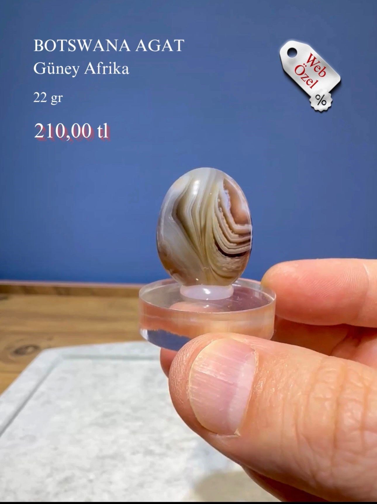 BOTSWANA AGAT 22 GR.
