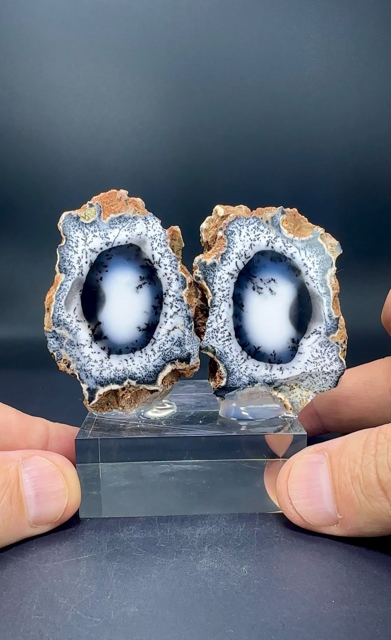 DENDRİTİK BEYAZ OPAL 167 GR.