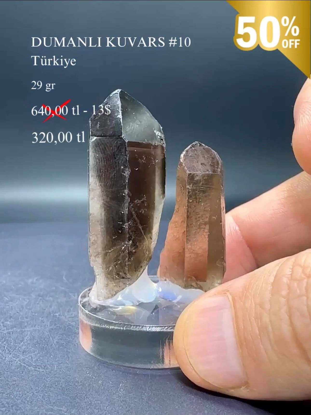DUMANLI KUVARS 29 GR.