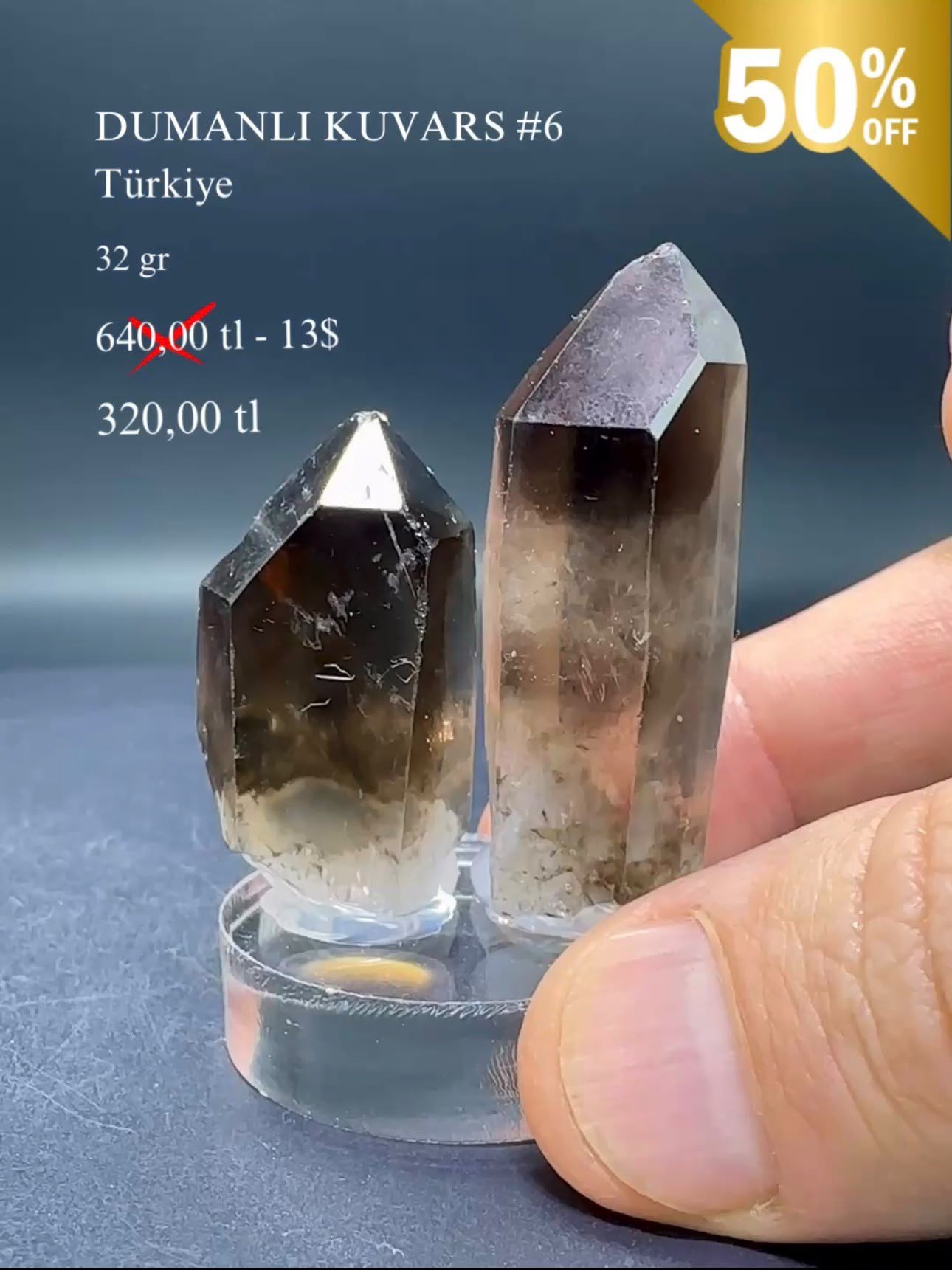 DUMANLI KUVARS 32 GR.