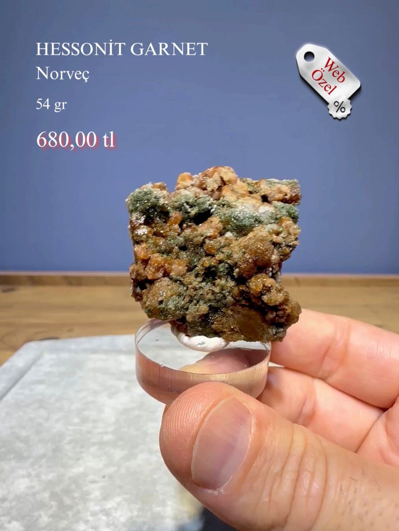 HESSONİT GARNET 54 GR.
