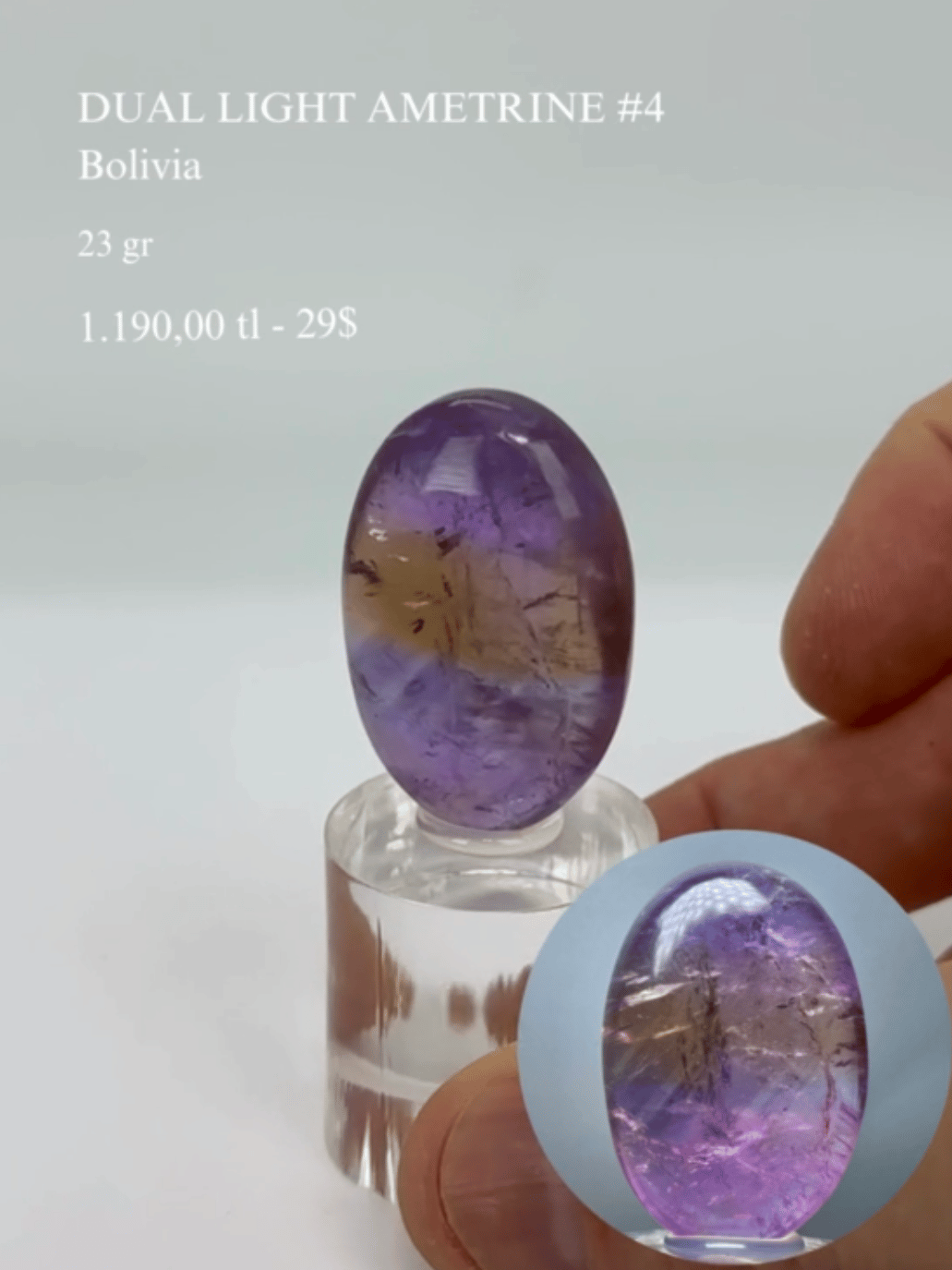 İKİLİ IŞIK AMETRİN 23 GR.