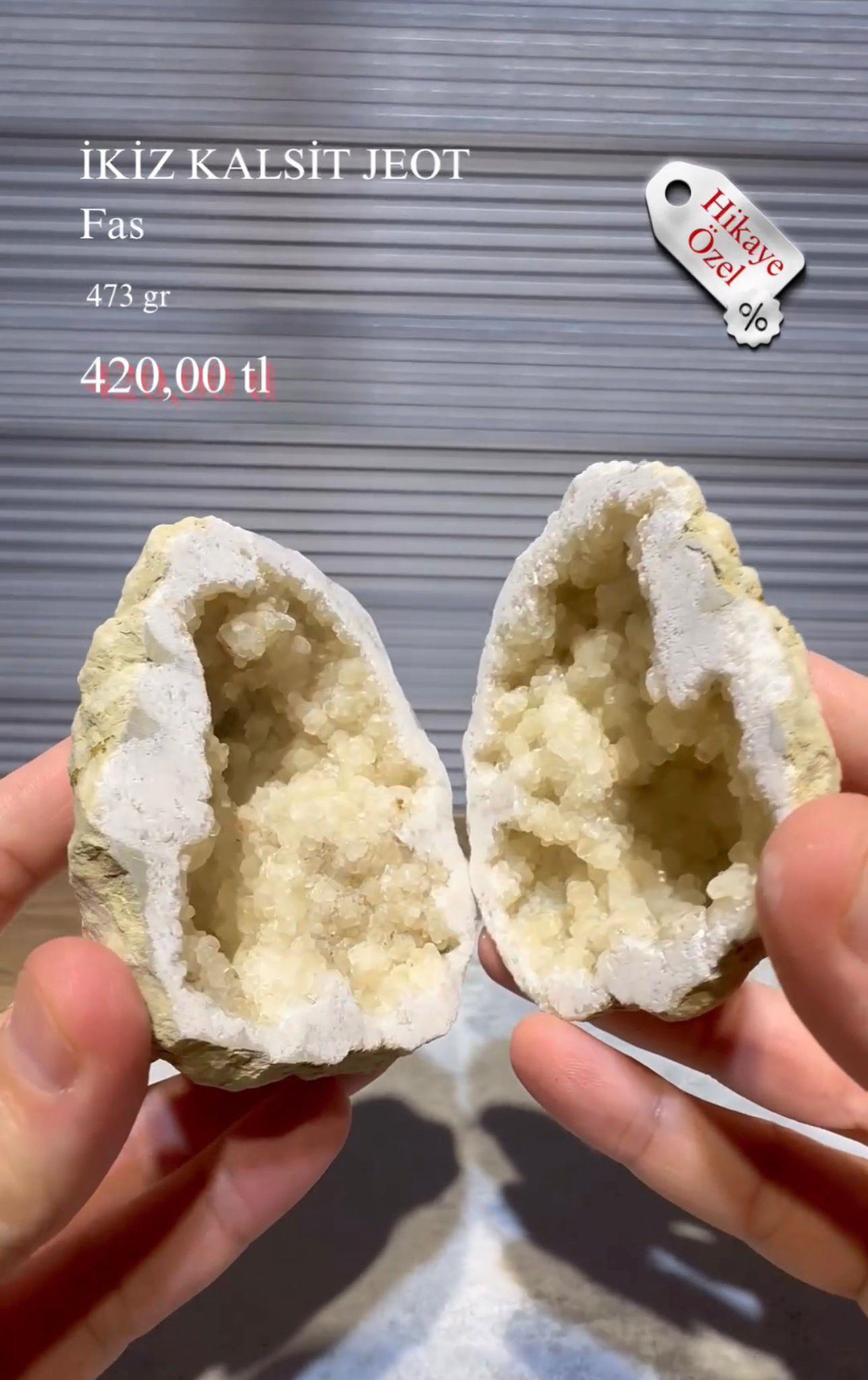 İKİZ KALSİT JEOT 473 GR.