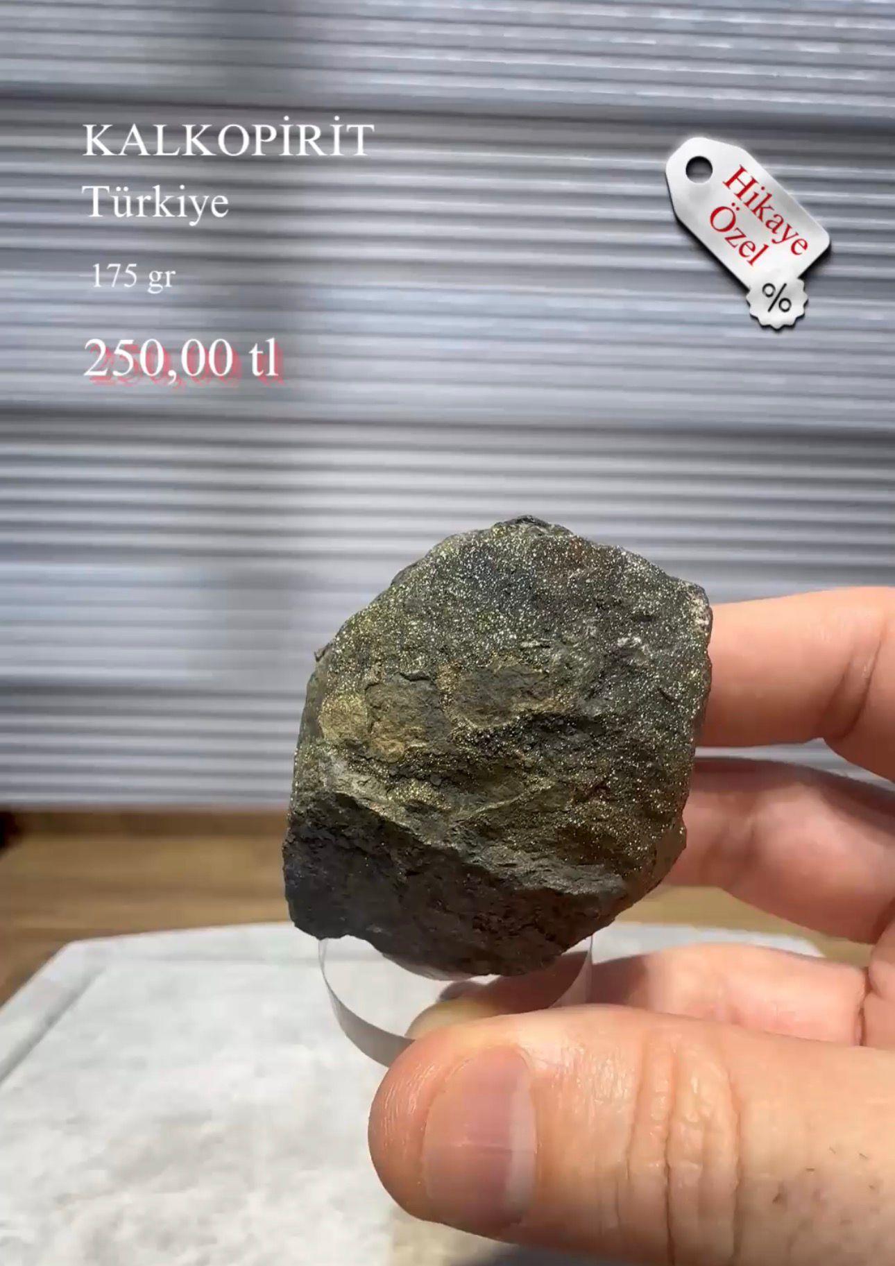 KALKOPİRİT 175 GR.