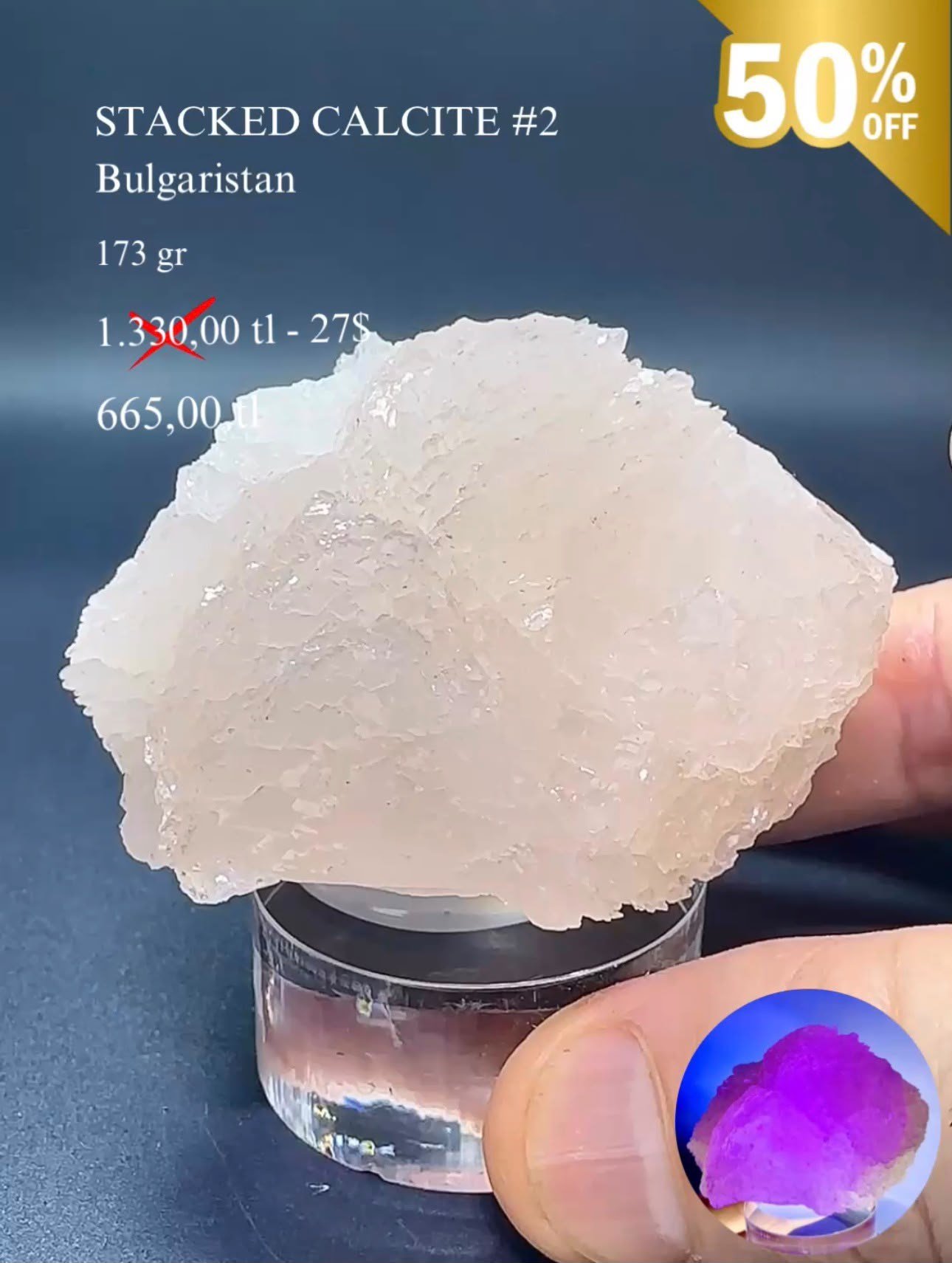 KATMANLI KALSİT 173 GR.
