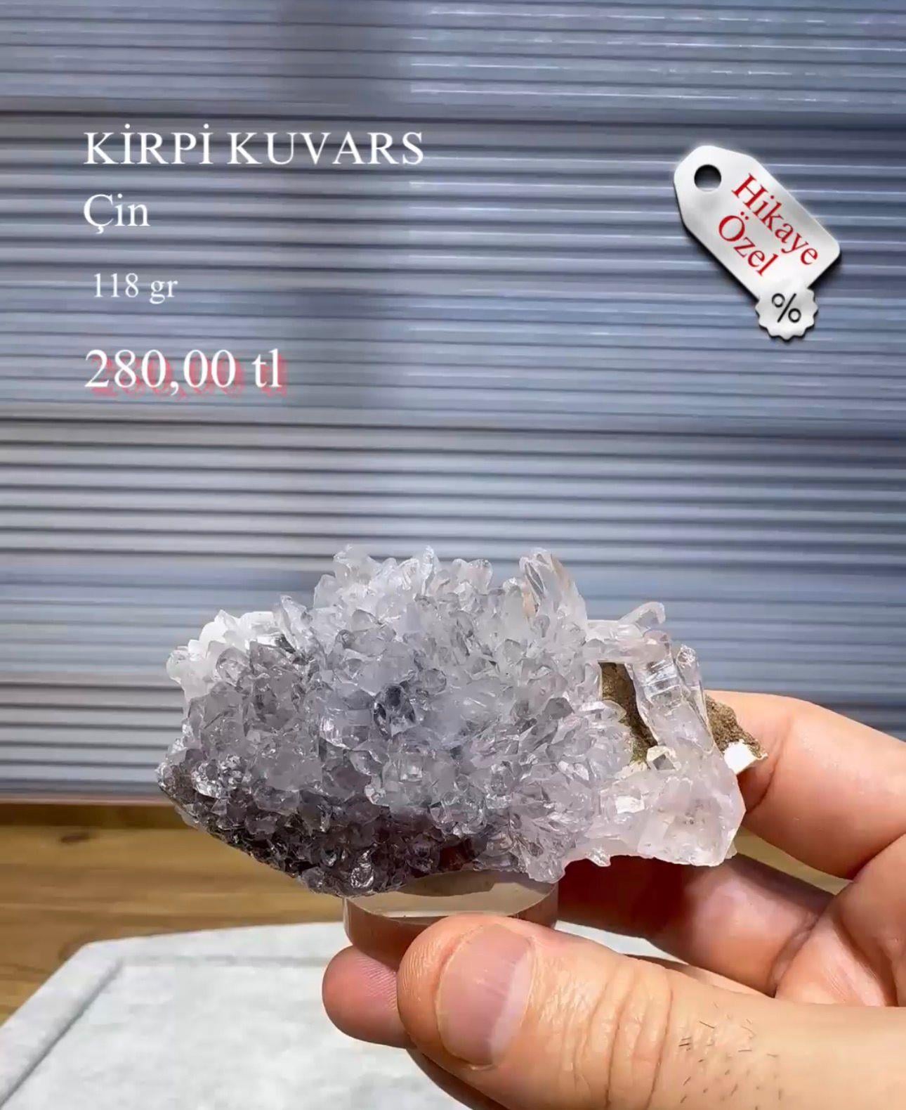 KİRPİ KUVARS 118 GR.