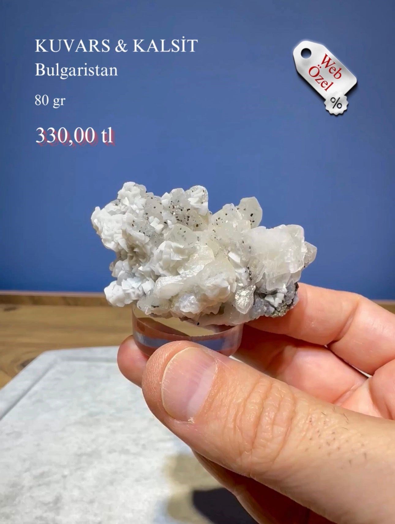 KUVARS & KALSİT 80 GR.