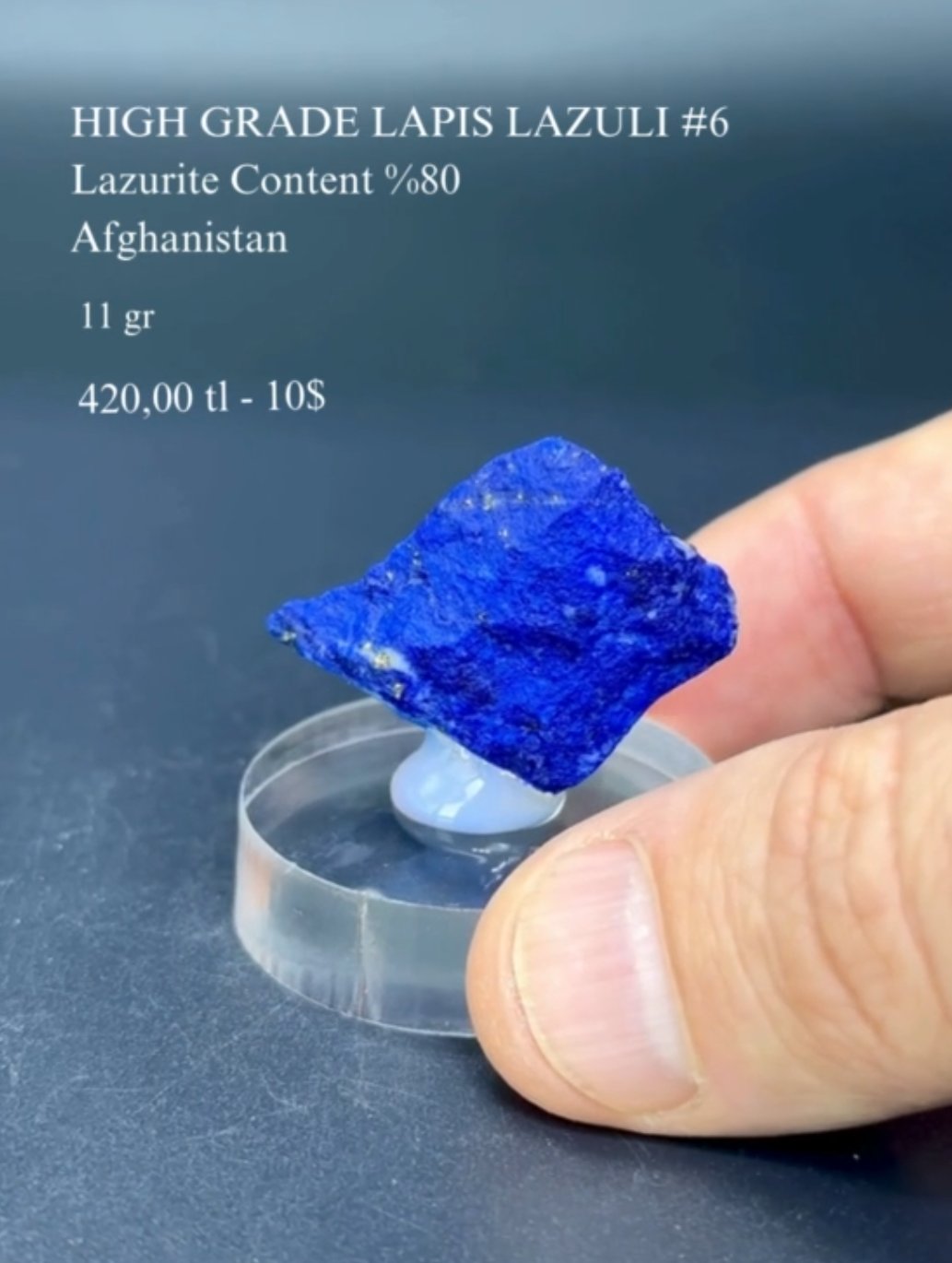 LAPİS LAZULİ 11 GR.