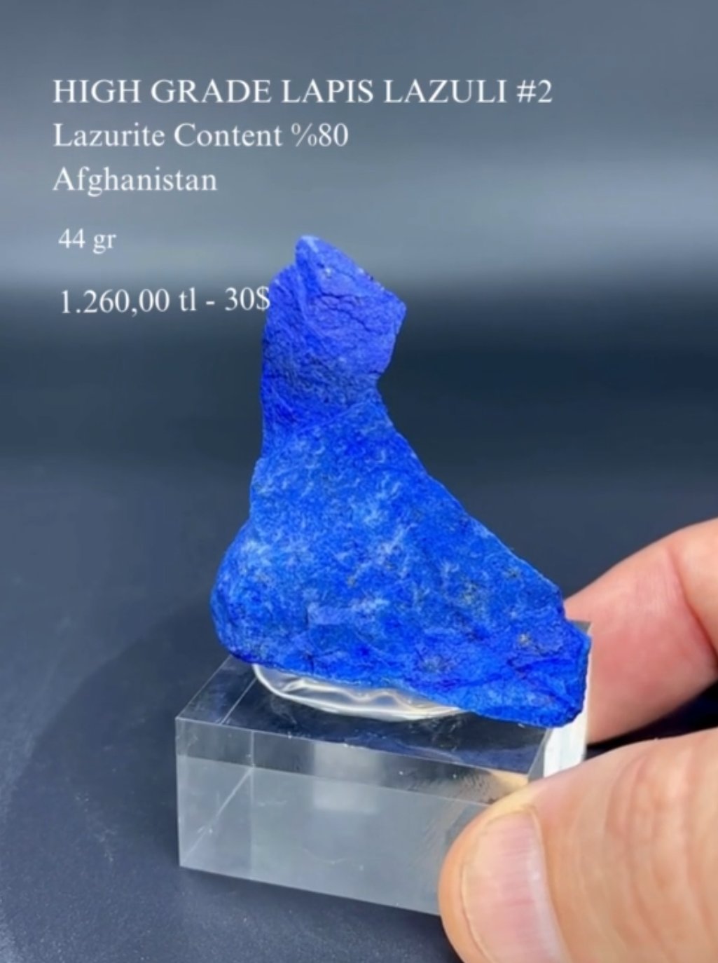 LAPİS LAZULİ 44 GR.