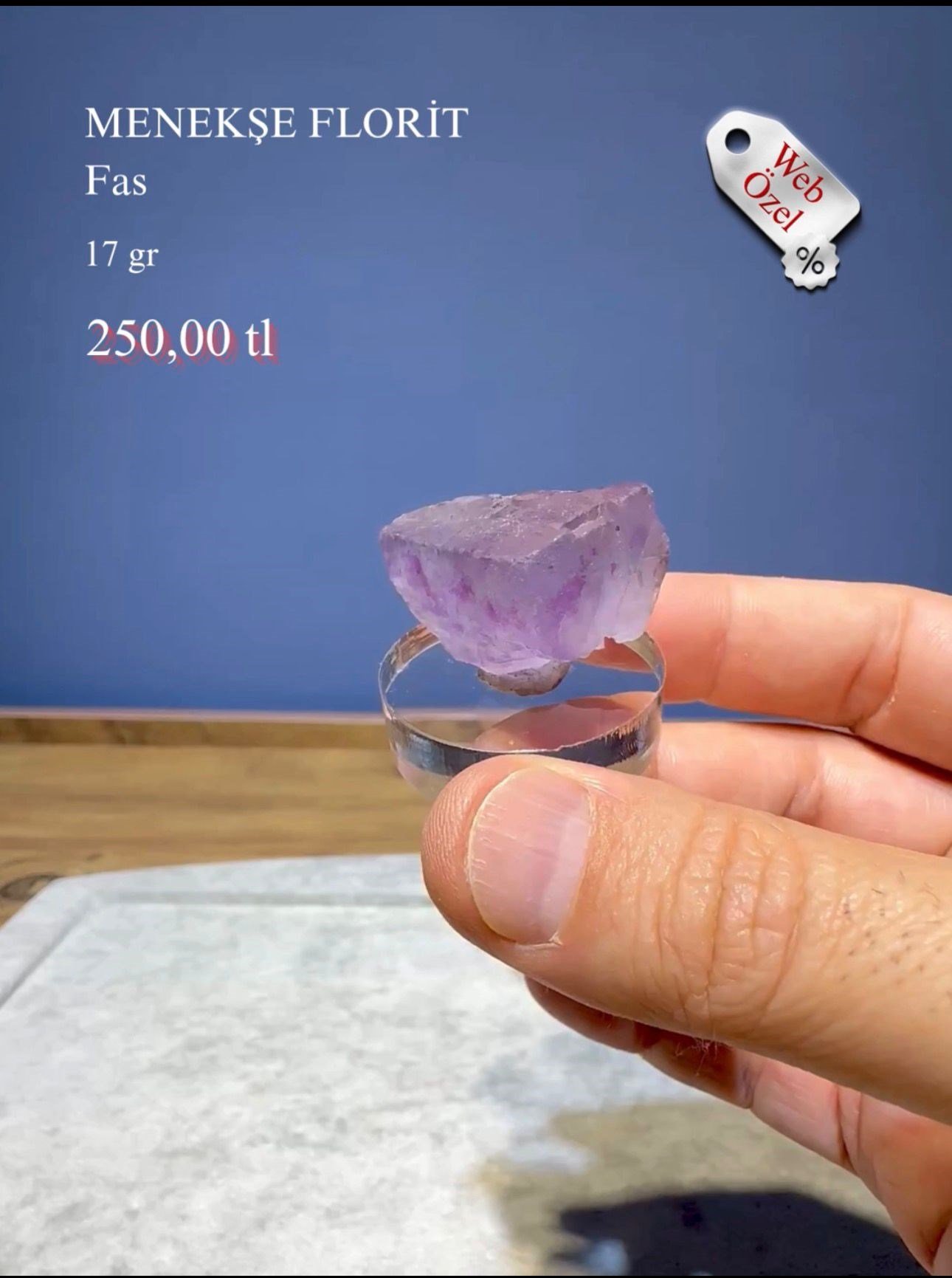 MENEKŞE FLORİT 17 GR.