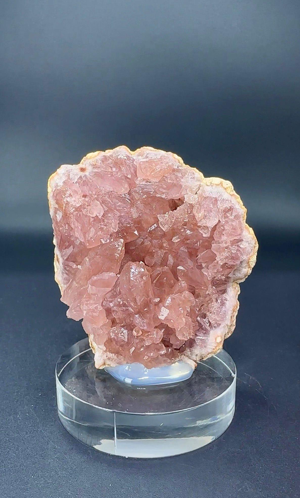 PEMBE AMETİST JEOT 128 GR.