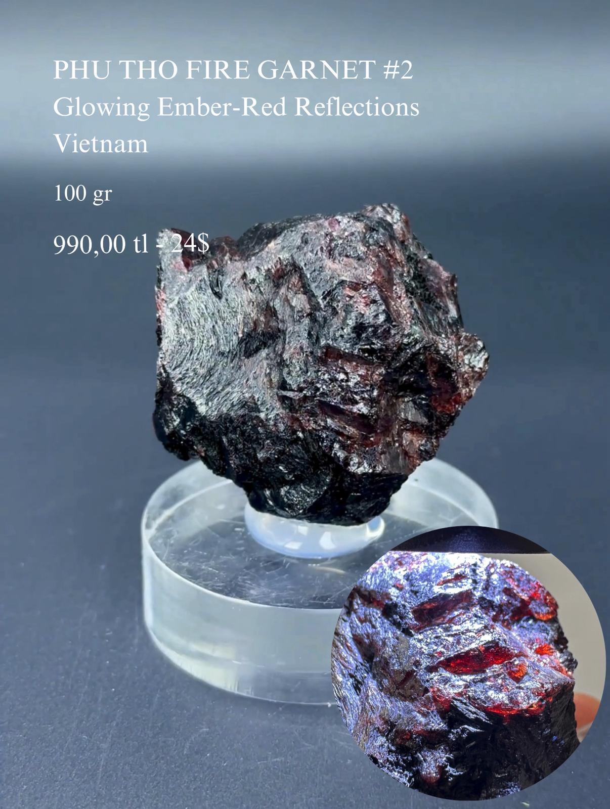 PHU THO GARNET 100 GR.