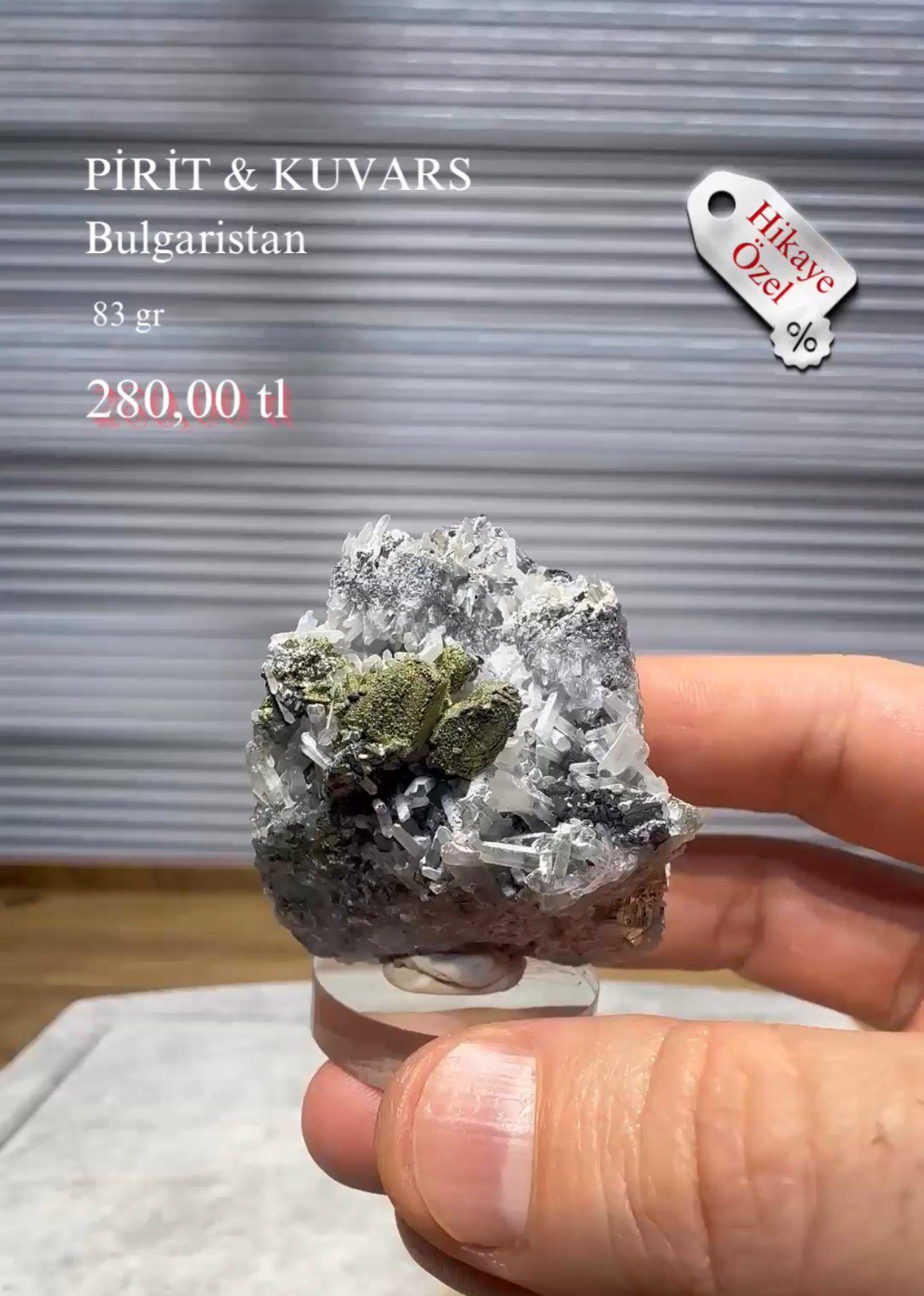 PİRİT & KUVARS 83 GR.
