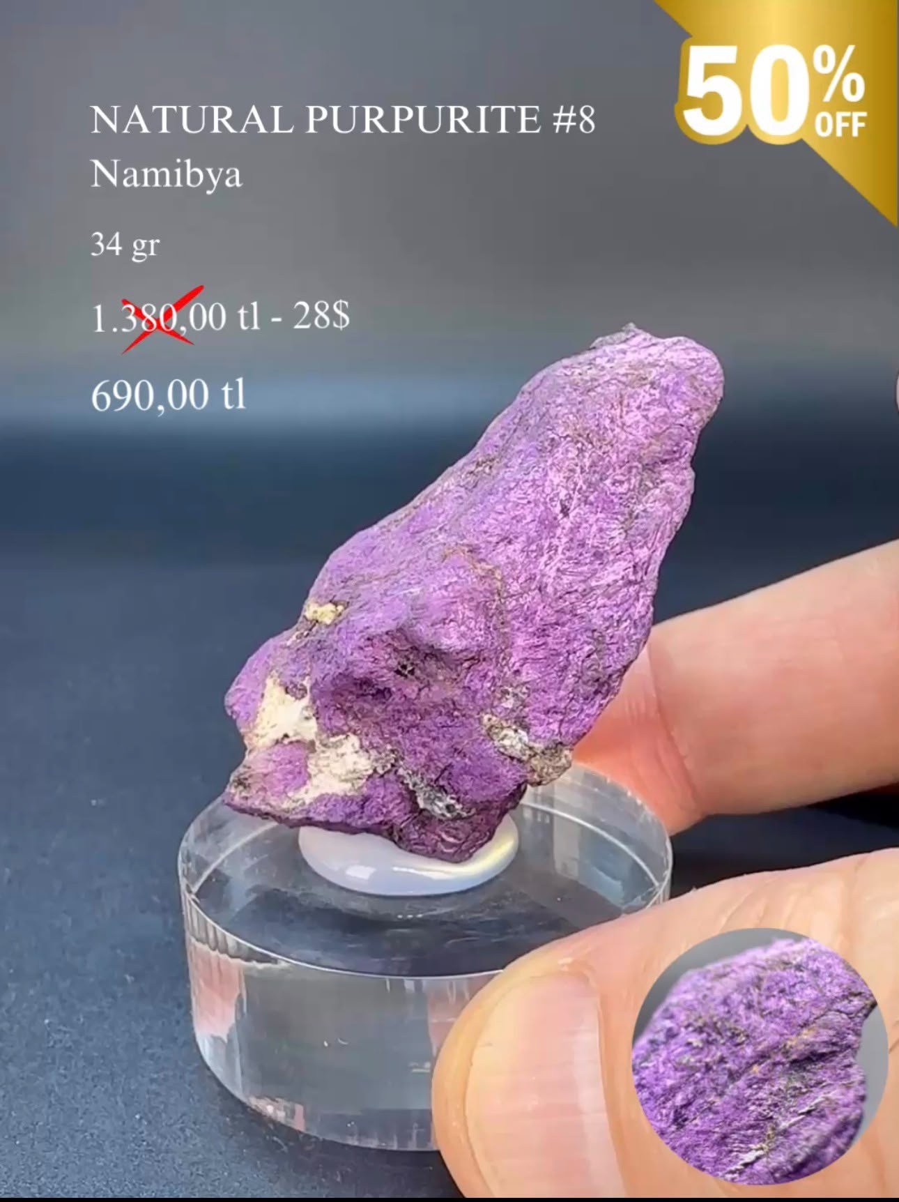 PURPURİT 34 GR.