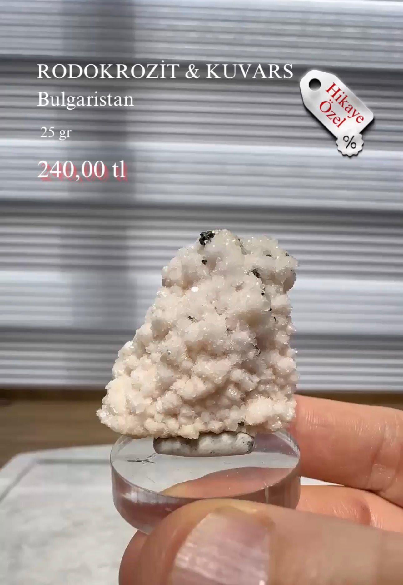 RODOKROZİT & KUVARS 25 GR.