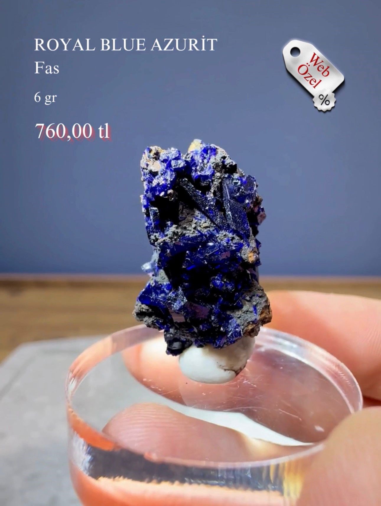 ROYAL BLUE AZURİT 6 GR.