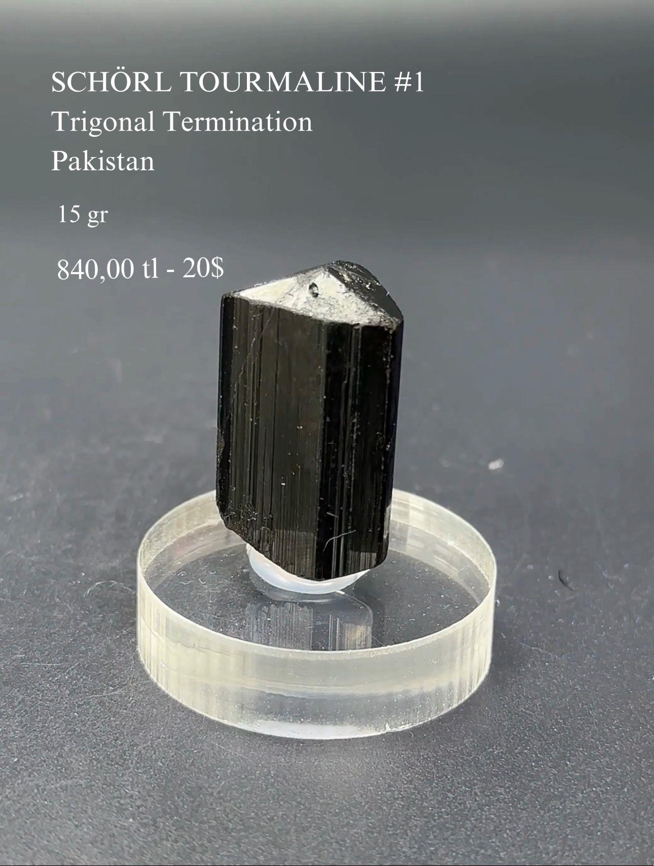 SCHÖRL TURMALİN 15 GR.