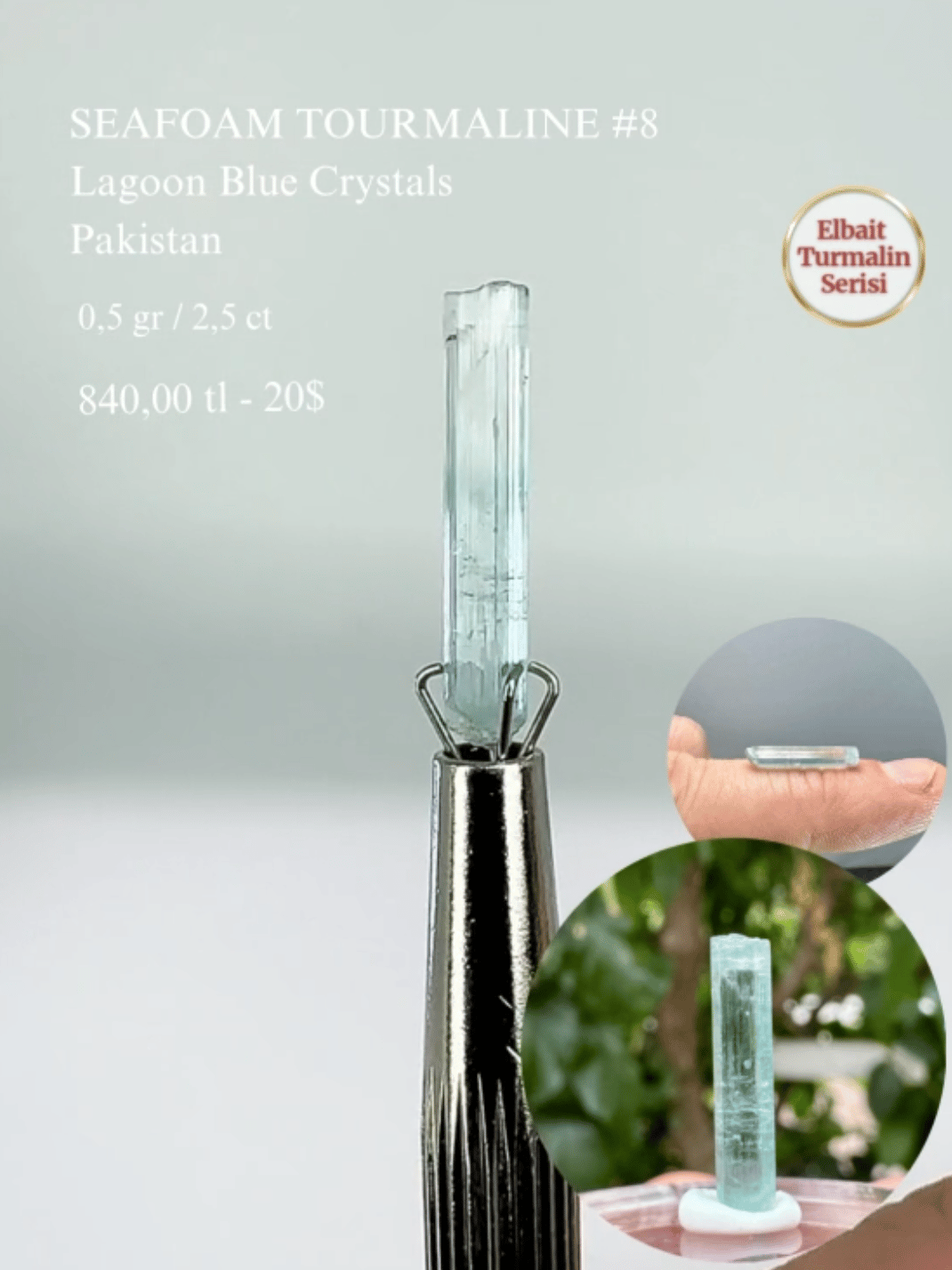 SEAFOAM TURMALİN 0,5 GR.