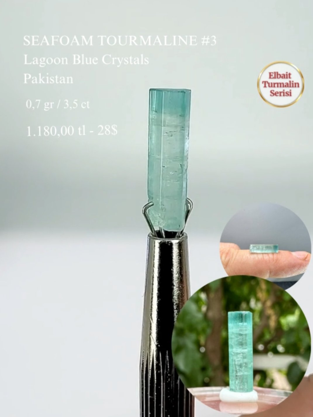 SEAFOAM TURMALİN 0,7 GR.